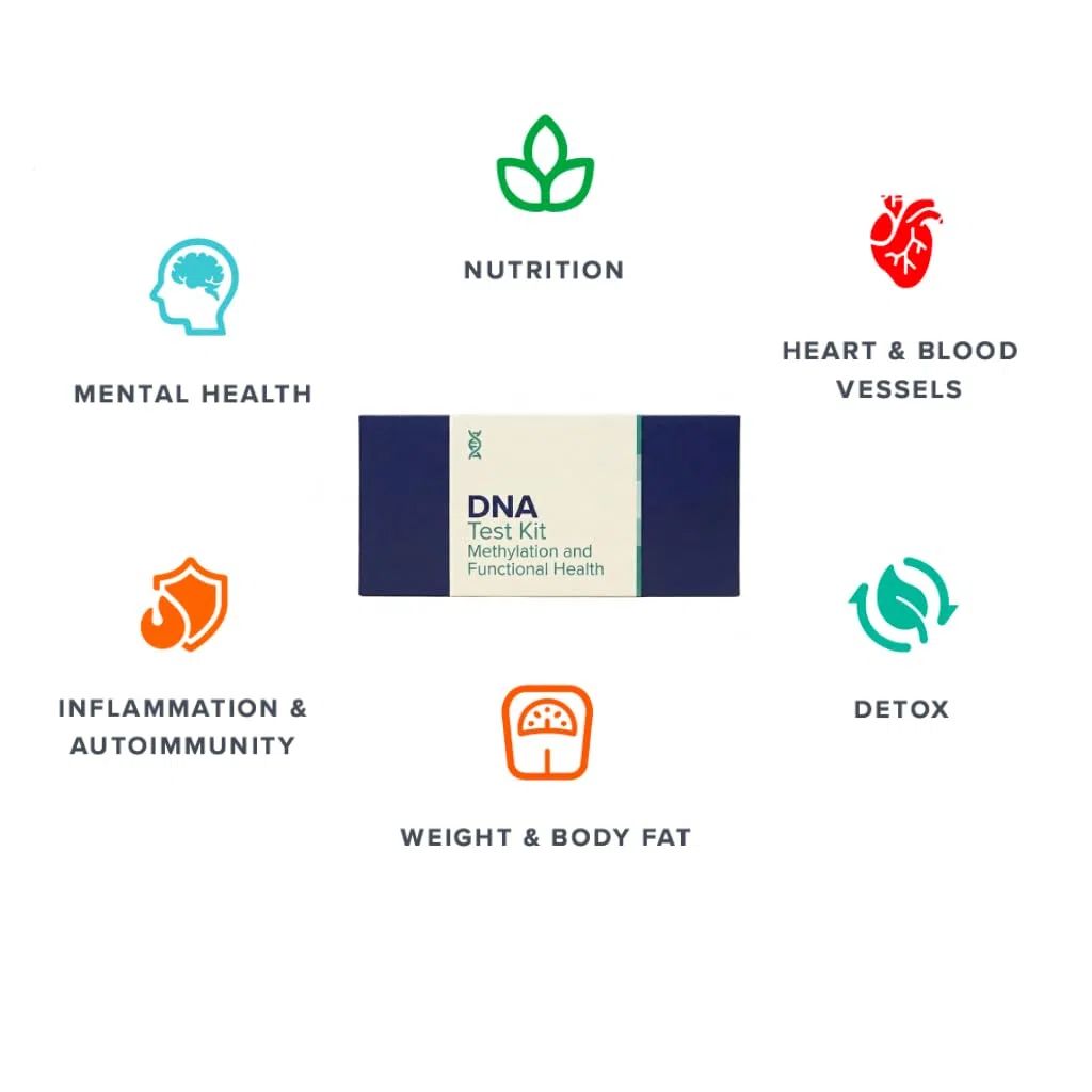 Methylation and Functional Health DNA Test | Metilazione, Detox, Nutrizione e altro | Test At-home Saliva