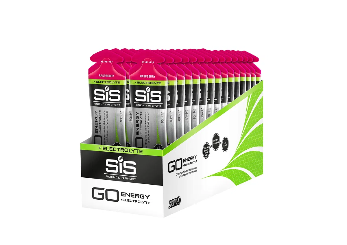 Gel Sis con elettroliti Gusto Raspberry Electrolyte 60 ml Singolo Sport integrazione sali minerali (1X)