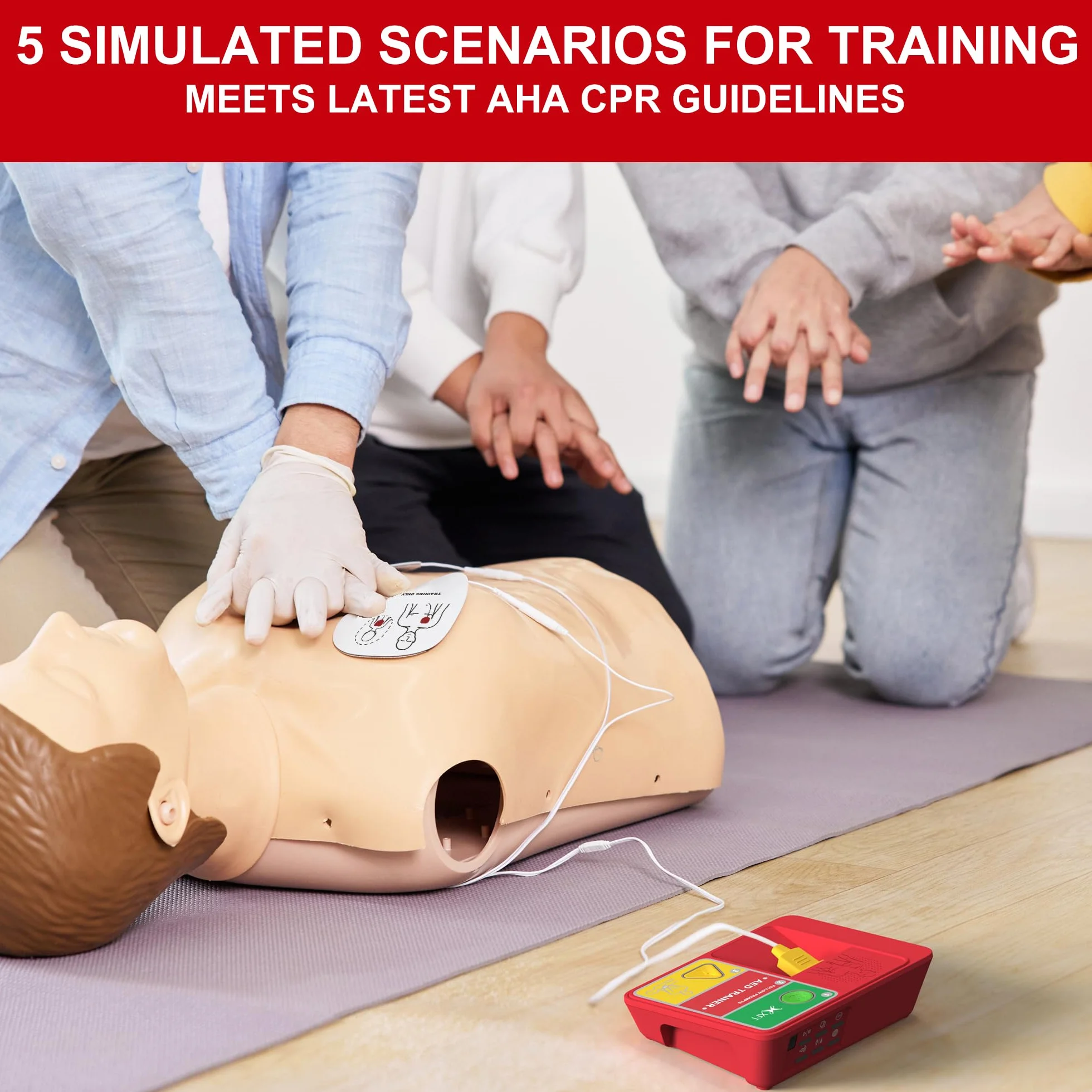 XFT Kit addestramento DAE simulatore defibrillatore CPR XFT-120N