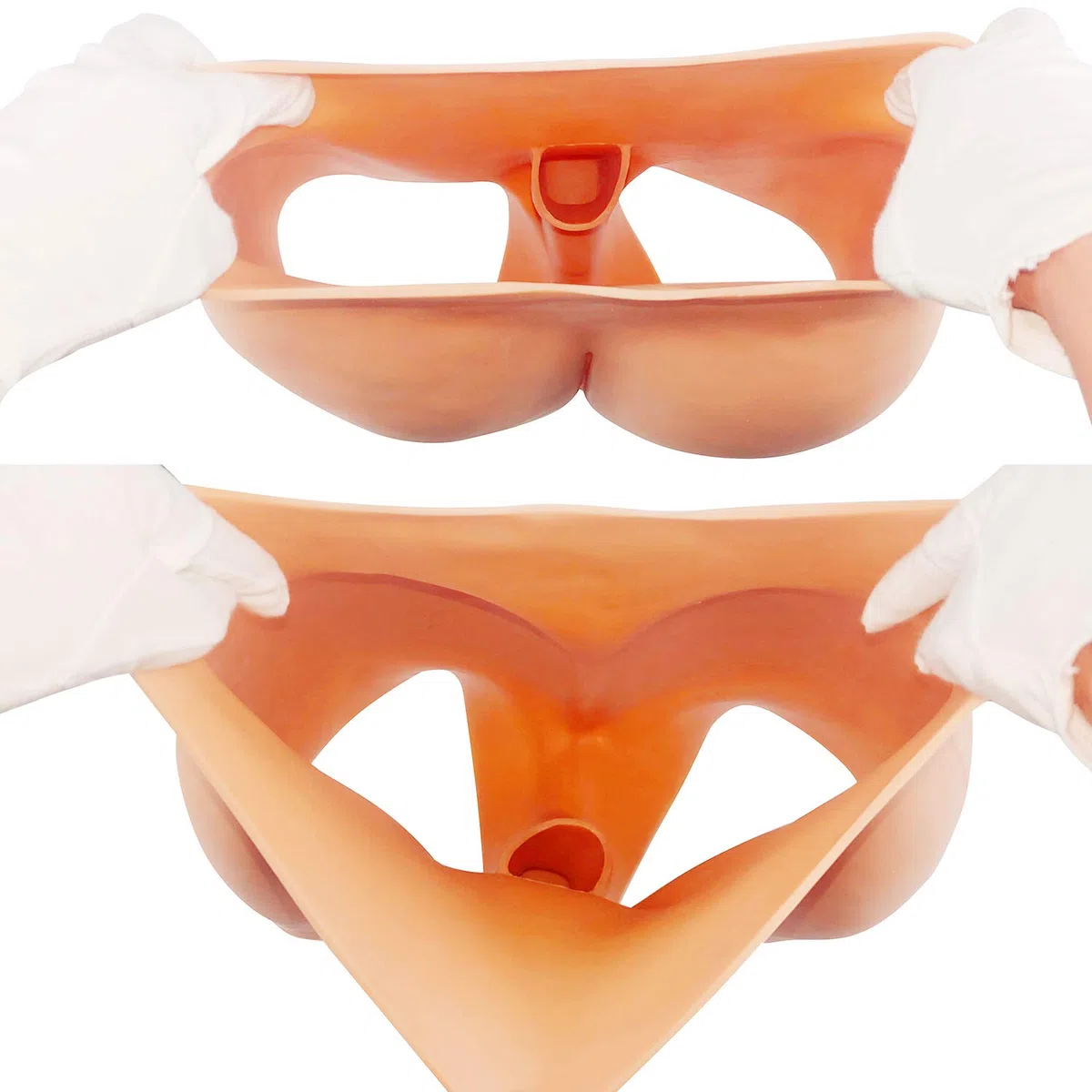 Uomo Crossdresser Mutandine E Silicone Enhancer Hip Slip -CP60- per Transgender Femminile Gay Shemale 1G 2G