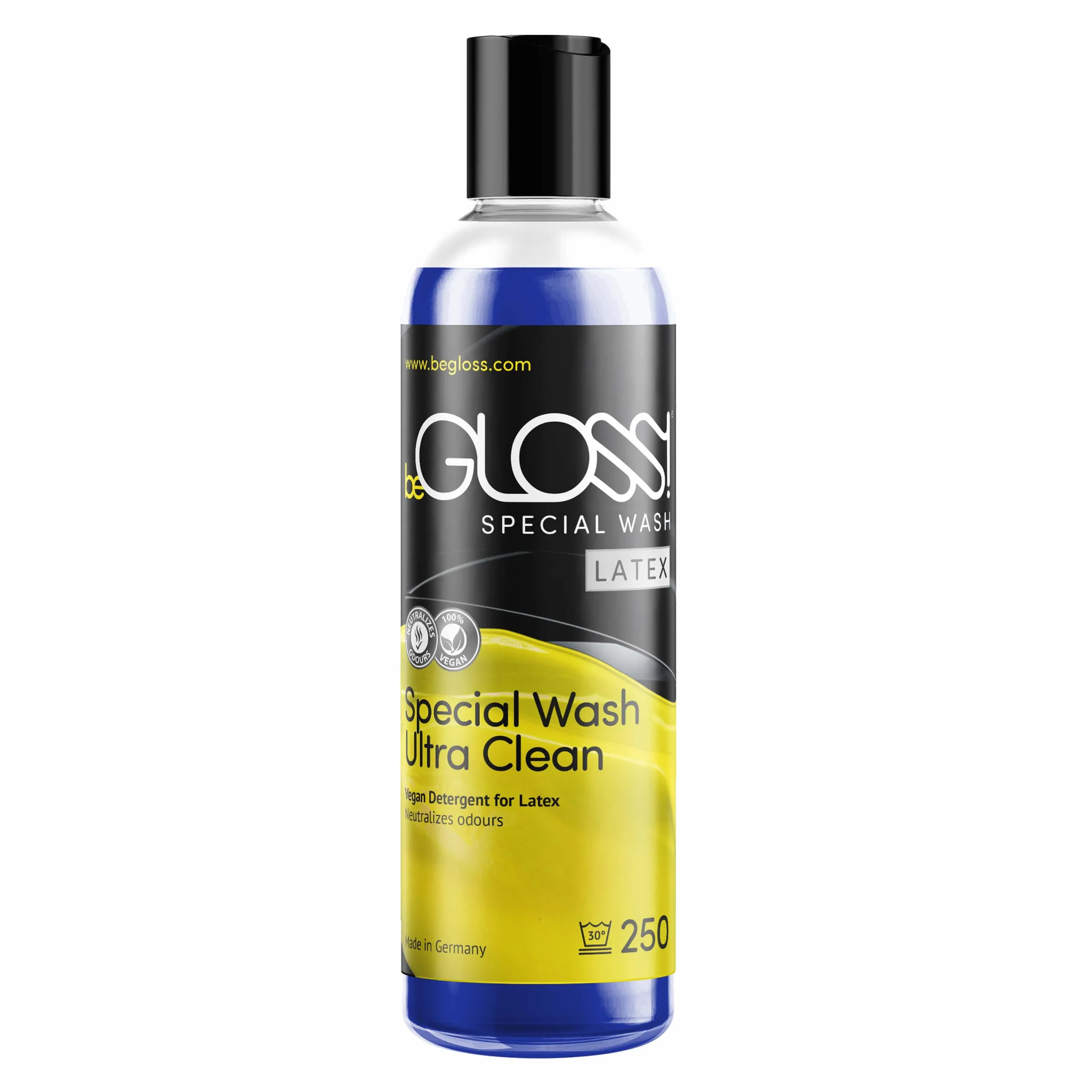 Latex Premium Care Set Latexpolitur Perfect Shine Special Wash Detergente Spray Wipe Panno Piccolo