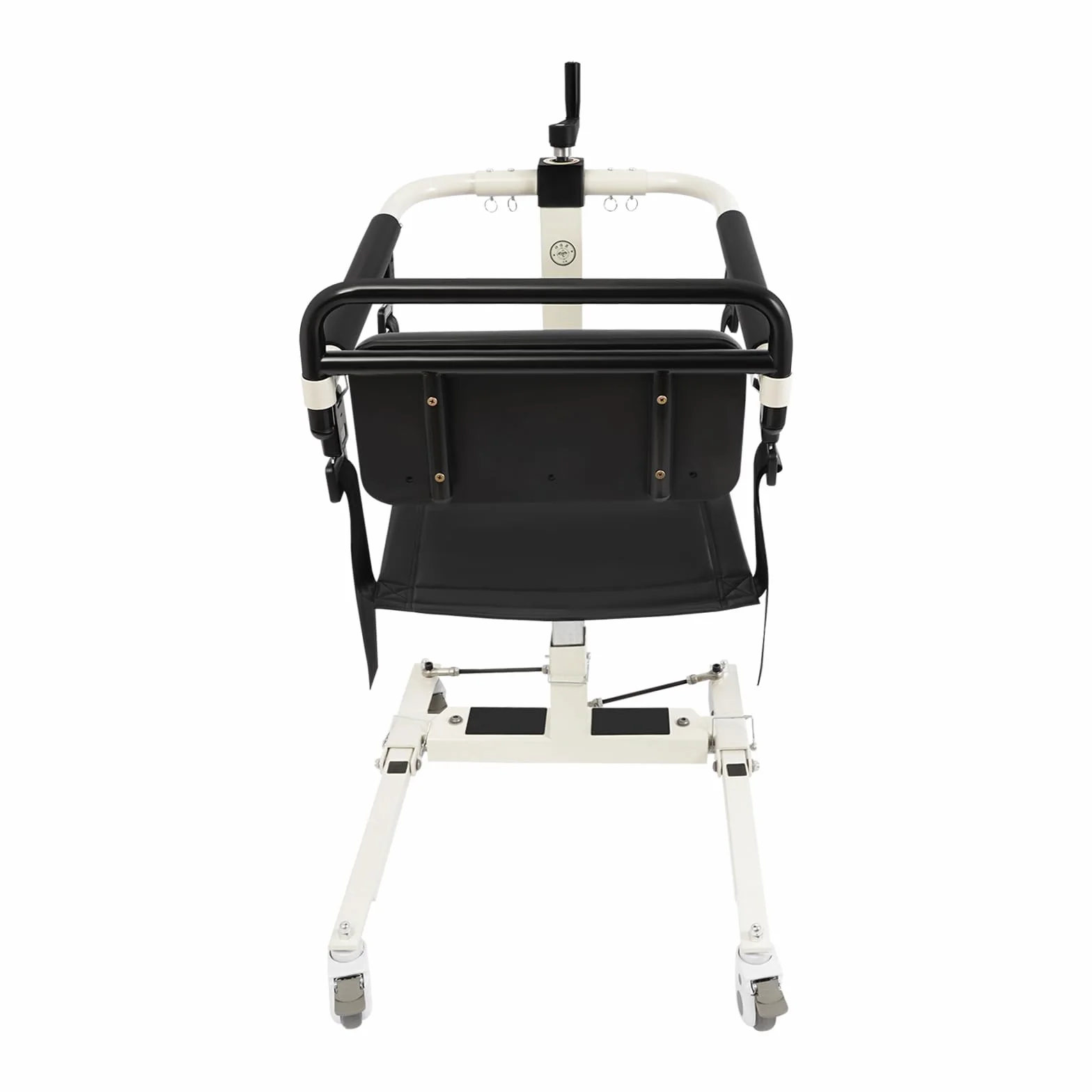 Sedia di trasferimento per pazienti, per la casa e l'auto, altezza della seduta regolabile 35 – 70 cm, capacità utente di 120 kg, adatta per persone con una larghezza del corpo inferiore a 18,5