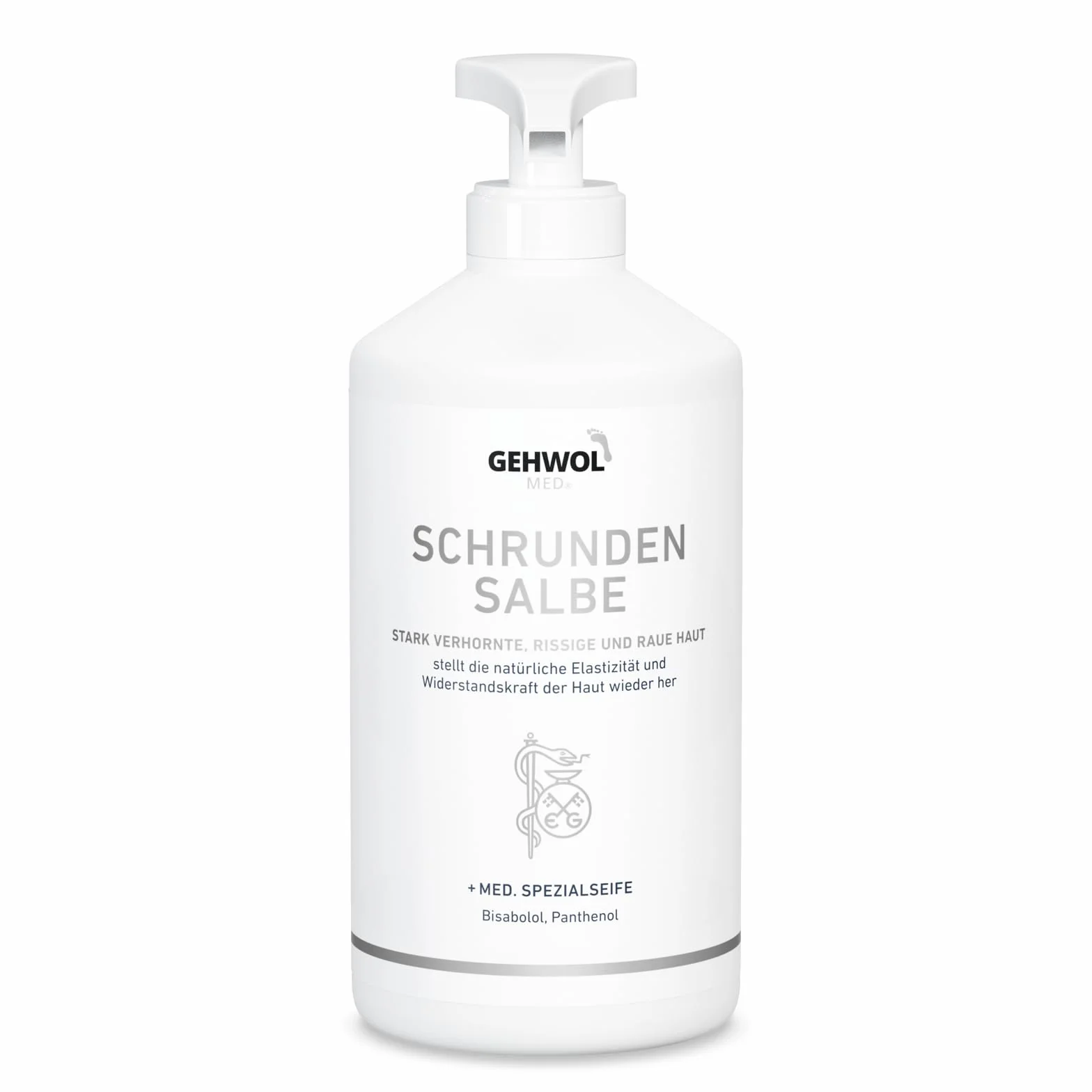 Gehwol Med balsamo per pelle screpolata 500 ml pompa