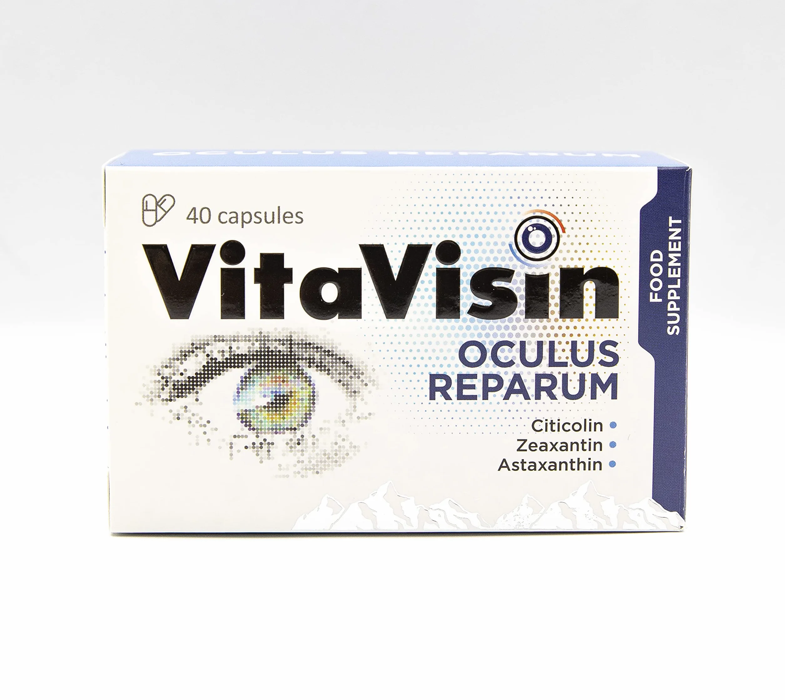 Vitalvisin Integratore OCCHI Luteina Zeaxantina Astaxanthin 40 capsule
