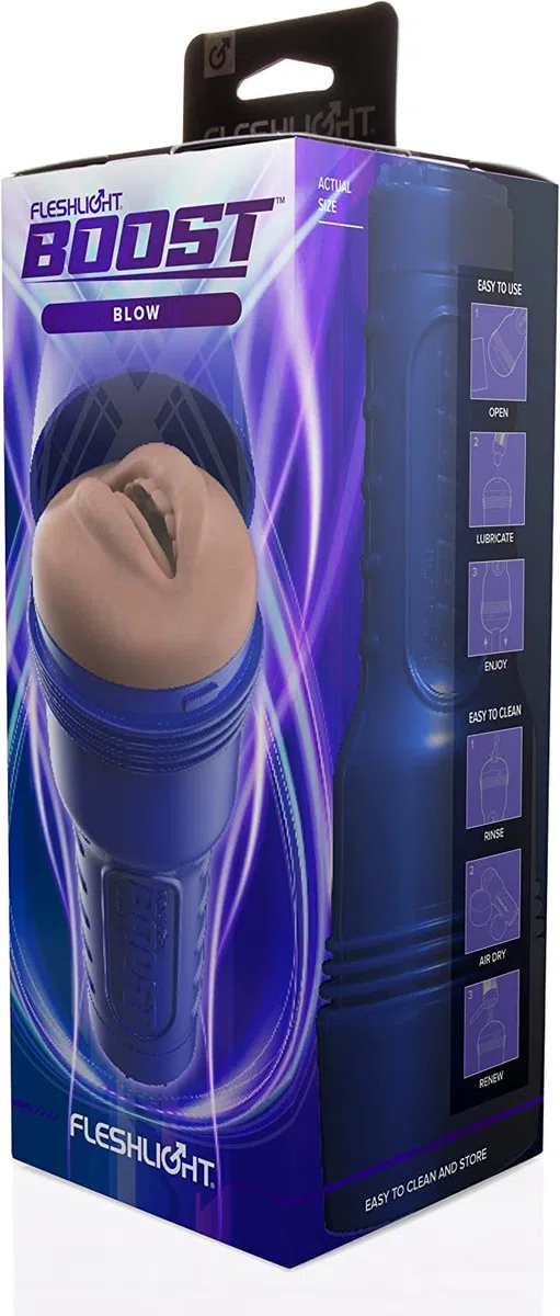 FLESHLIGHT Boost BLOW Masturbtore per uomini - Masturbatore uomo sex toys uomo