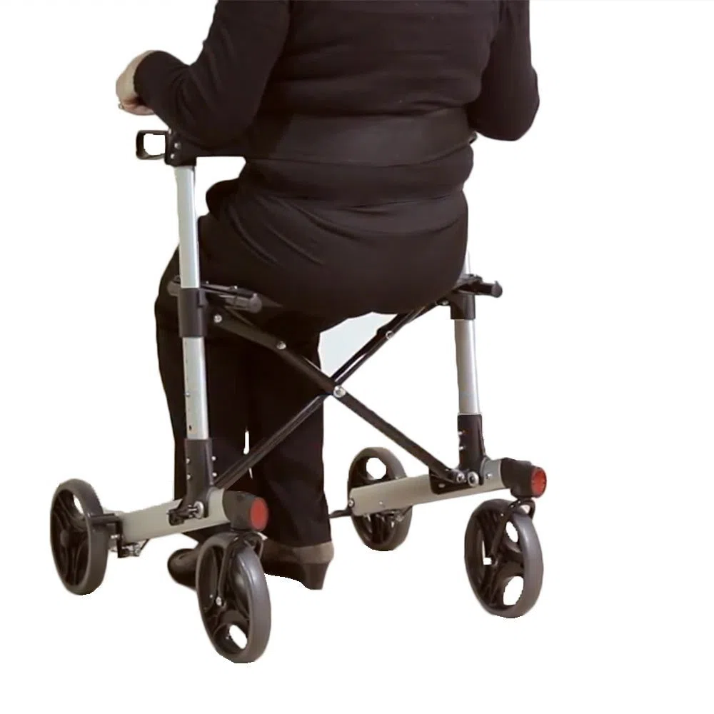 NRS Healthcare M66739 Deambulatore Compact Easy, Alluminio