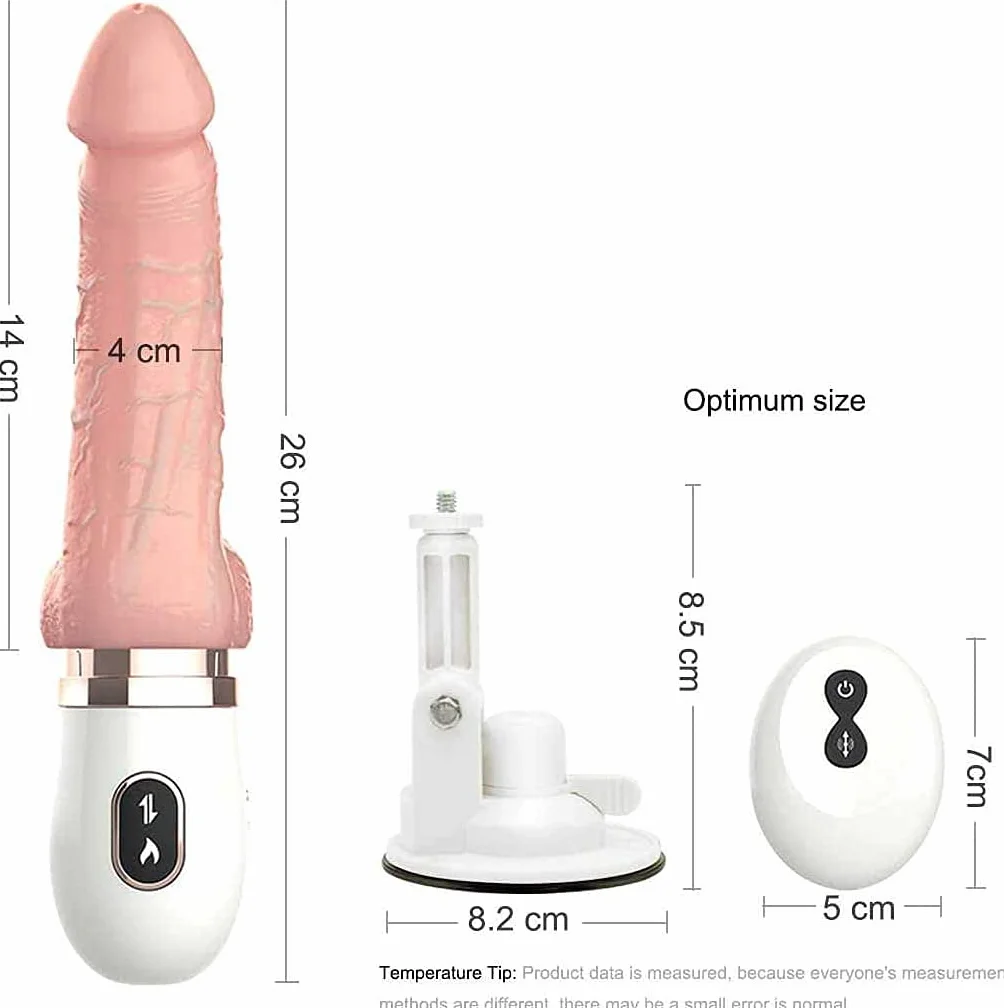 Macchina Telescopica Automatica per la Didlo M-Asturbazione Femminile, Modalità Multiple, Riscaldamento