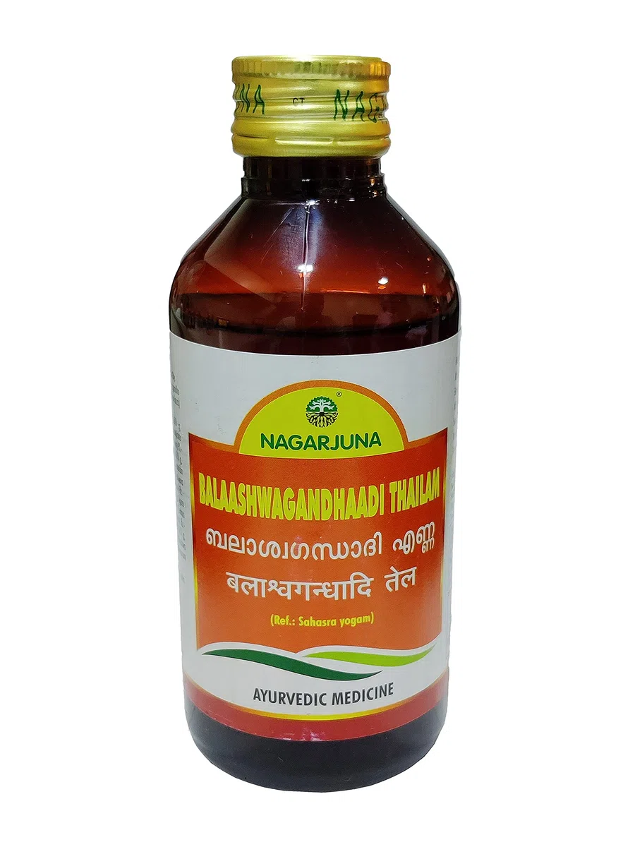 Nagarjuna Kerala Balaashwagandhaadi Thaila, 200 ml, confezione da 6