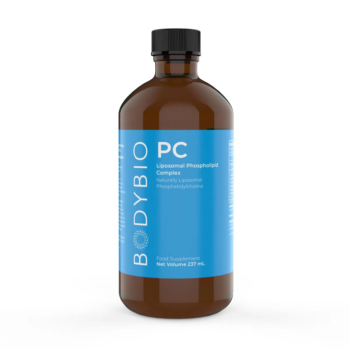 BodyBio PC - Phosphatidylcholine for Brain Health, Mental Clarity, Cognitive Function, Cellular Repair & Healthy Aging, Phospholipid Complex Supplement for Gentle Daily Detox 8 FL OZ