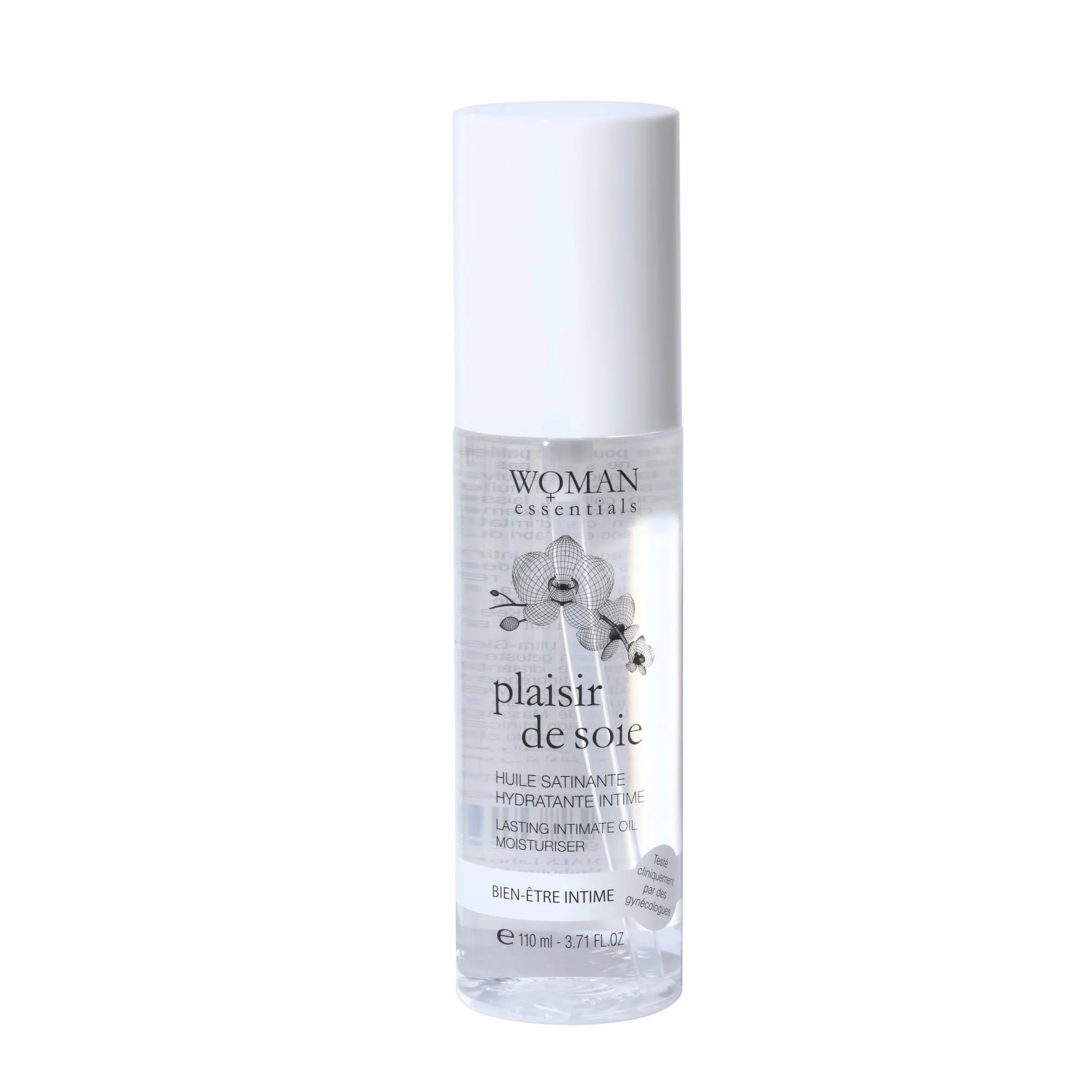WOMAN ESSENTIALS PLAISIR DE SOIE Olio satinata lubrificante idratazione profonda 110ML