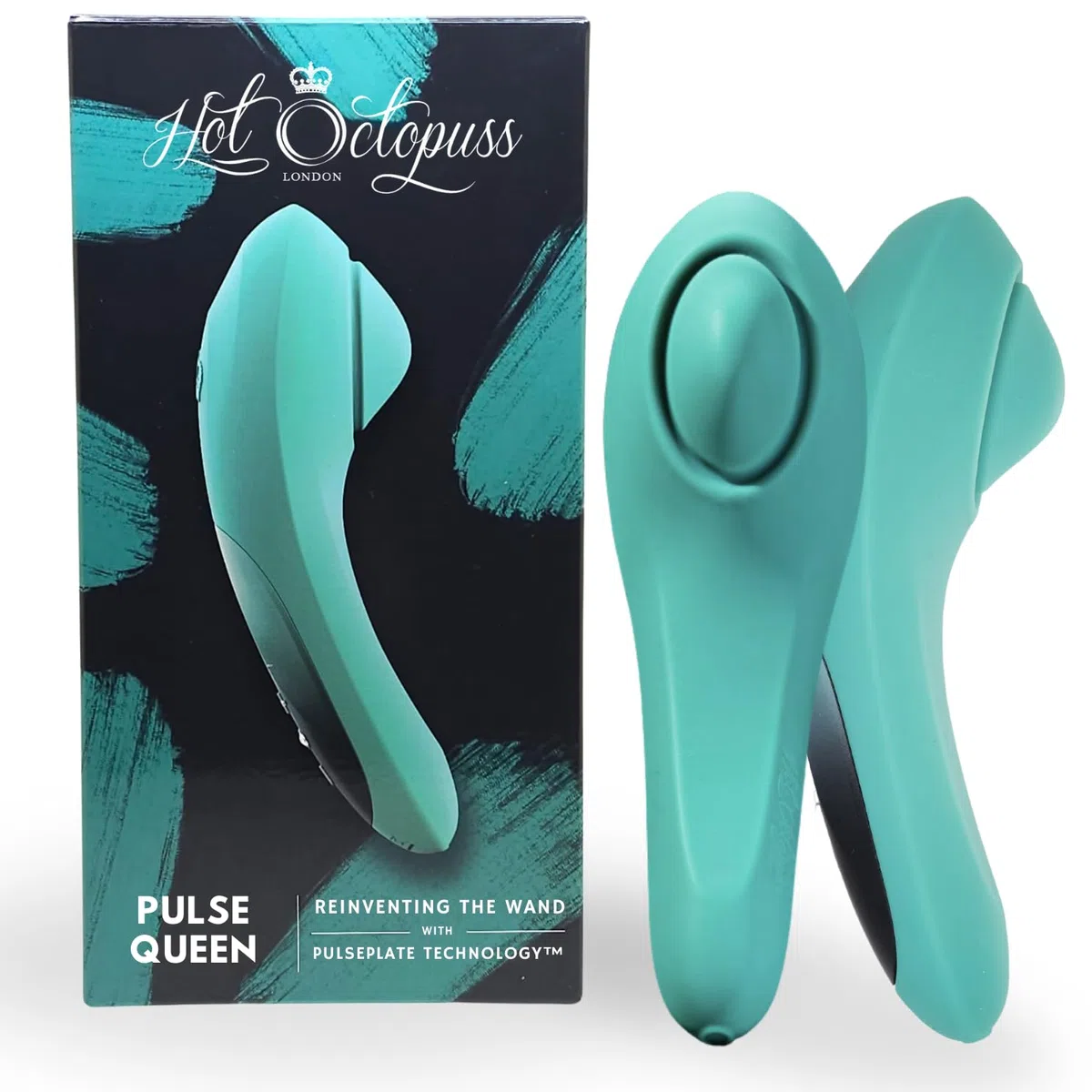 Hot Octopuss Pulse Queen Vibratori Blu 18 cm