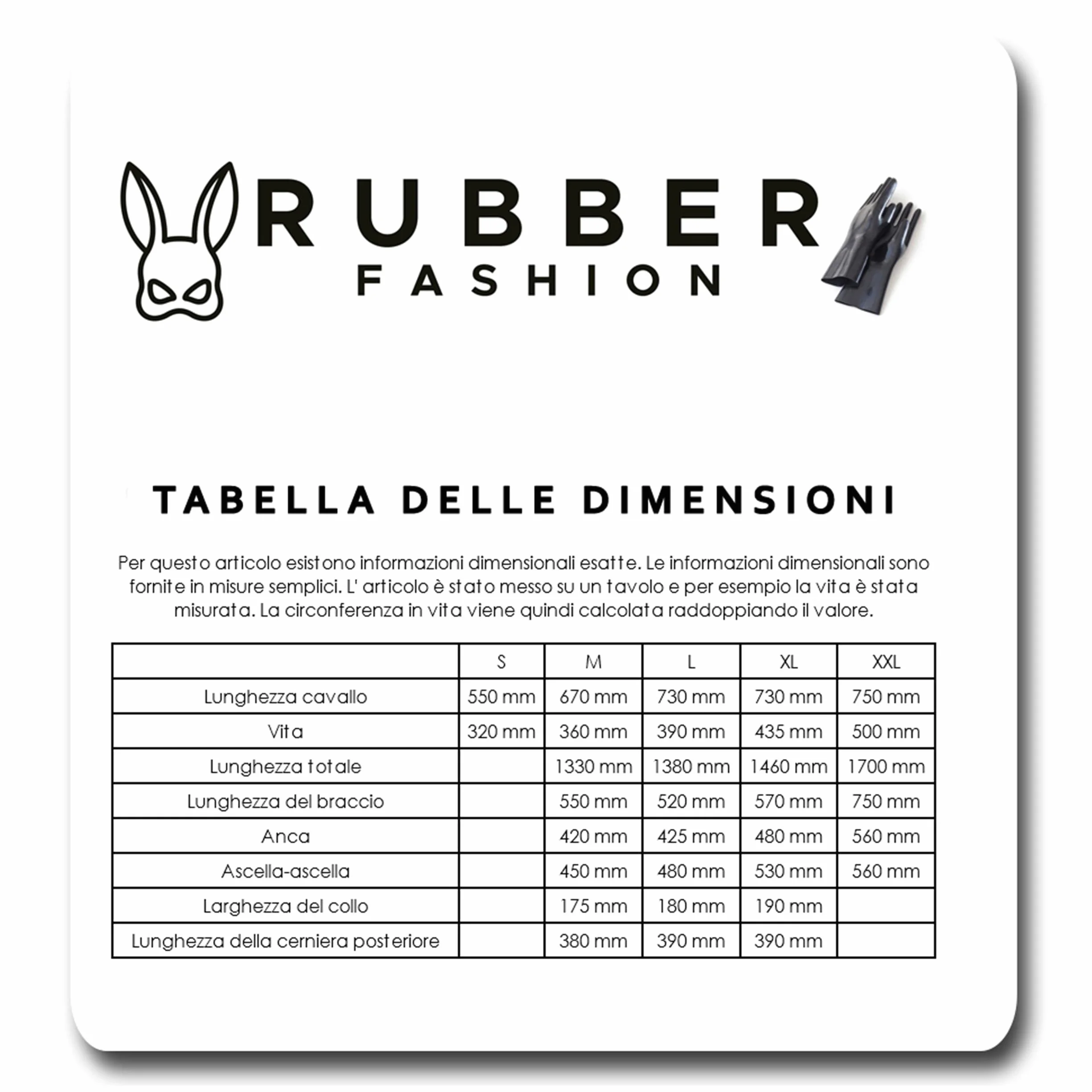 Rubberfashion Catsuit Wetlook Tuta Intera Lucida Aperta sul Davanti