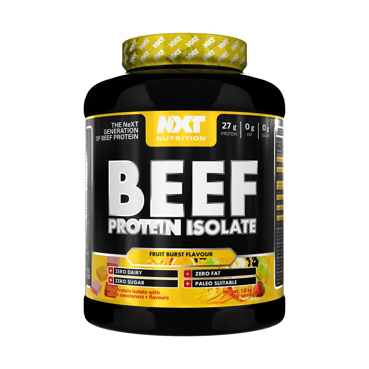 BEEF PROTEIN ISOLATE 1,8 kg (fruit Burst)