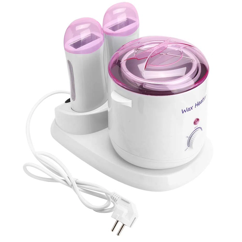 Shopping Pazzo Scaldacera, Macchina per ceretta Regolabile 180 W, Corpo 800 ml per Uso Professionale per Salone di Bellezza per Uso Domestico(European Standard 220V)