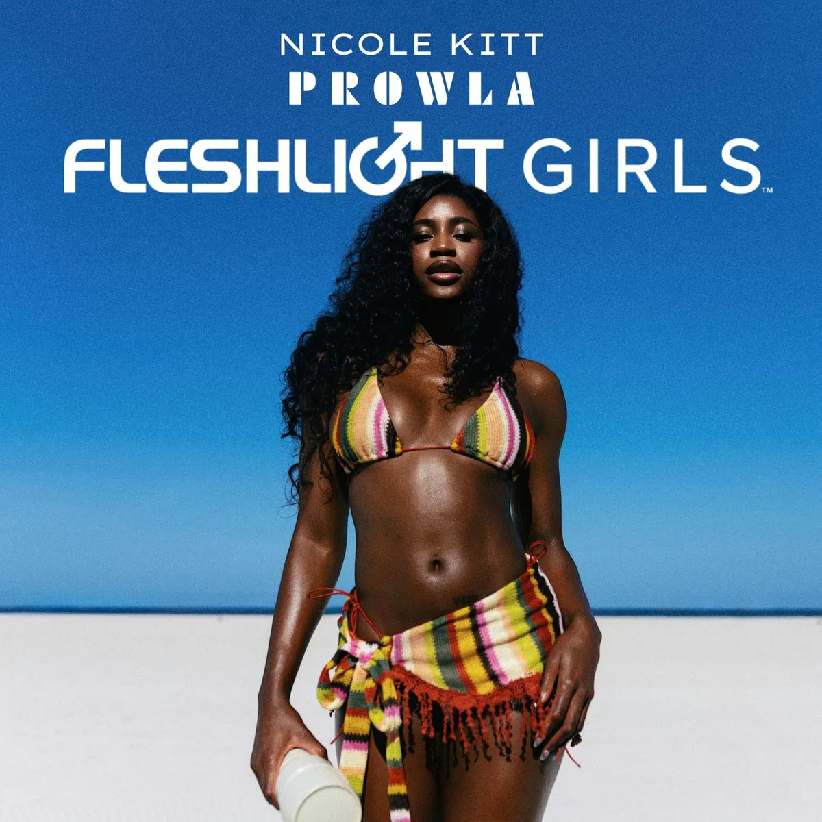 Fleshlight Nicole Kitt Prowla (butt) - Masturbatore Uomo - Esperienza reale - Superskin - Facile da pulire