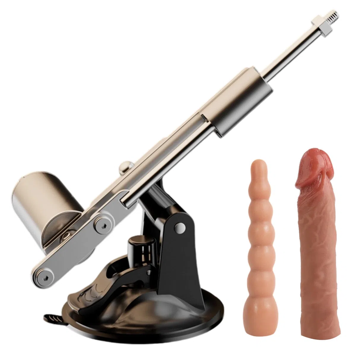 Macchina del Sesso Automatica con Dildo Realistico – Dispositivo di Penetrazione Rapida per Uomo e Donna – Sex Machine a Spinta con Velocità Regolabile per Gioco Erotico Adulto
