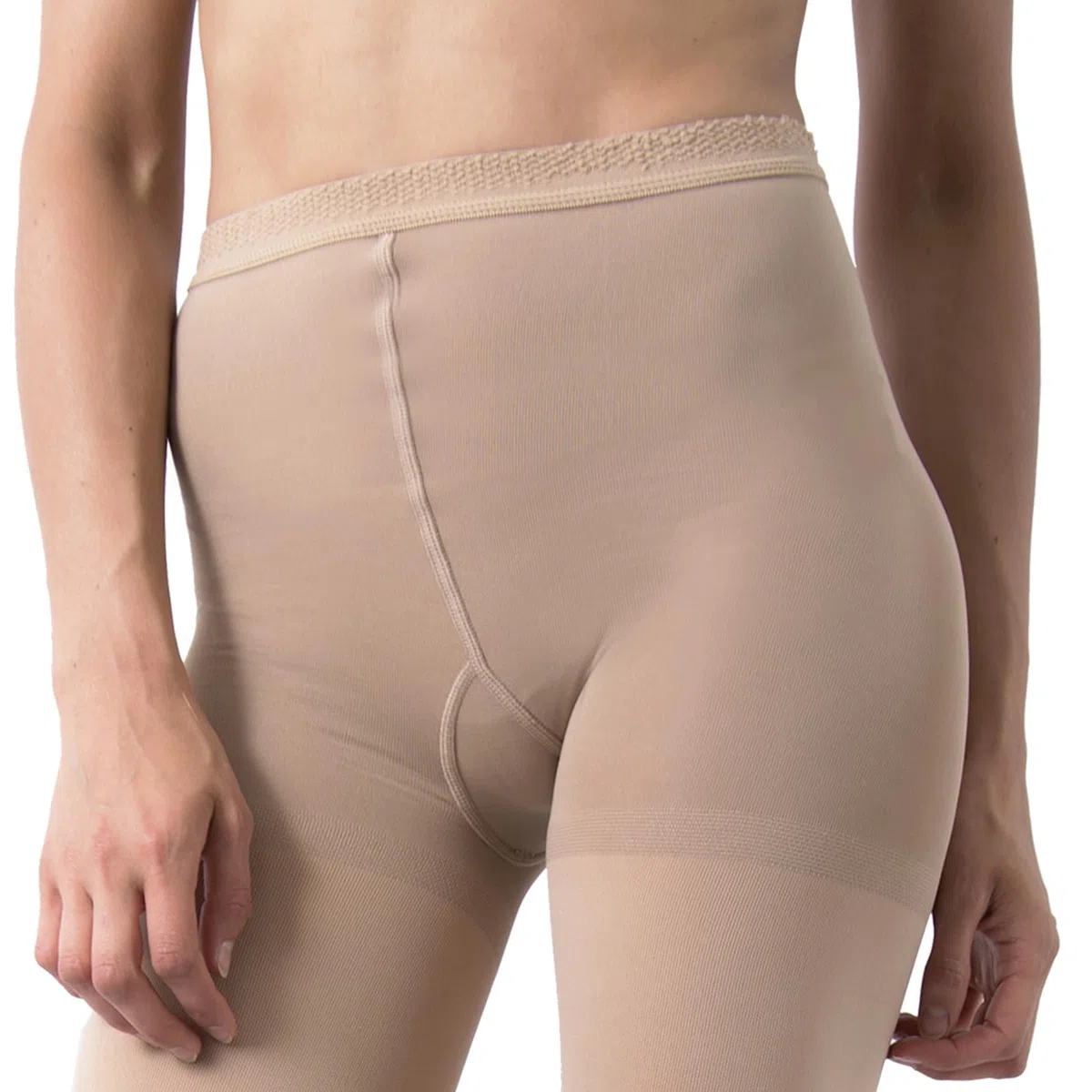Beman 421C - Collant Medicali K3 Classe 3, Compressione Graduata 34-46 mmHg, Punta Chiusa Unisex, Tallone Rinforzato e Cuciture Piatte, Elastici Resistenti