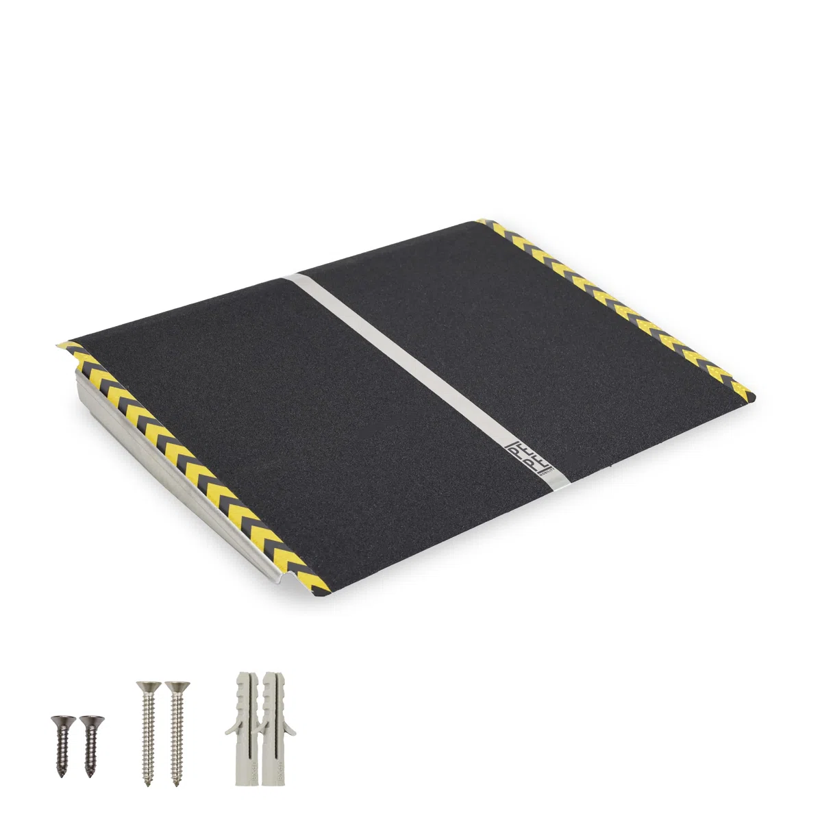 PEPE Mobility Rampa per Disabili (Altezza 8, 9, 10, 11, 12, 13, 14, 15 cm), per Sedia a Rotelle, Alluminio Antiscivolo, Portatile 272 kg, per Soglia, Interni ed Esterni