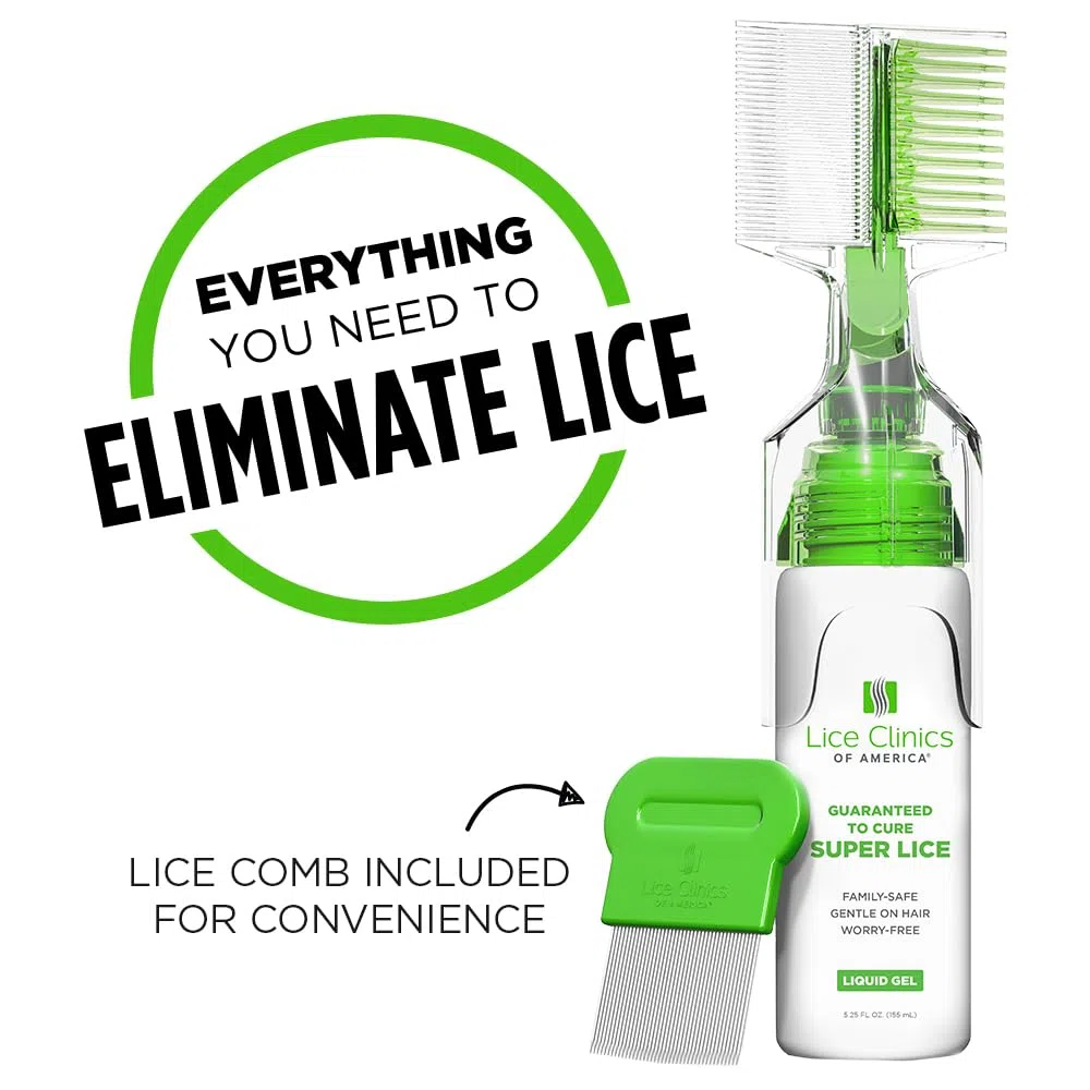 Lice Remover Kit Guaranteed to Cure Lice, Even Super Lice—Safe, Non-Toxic and Pesticide-Free