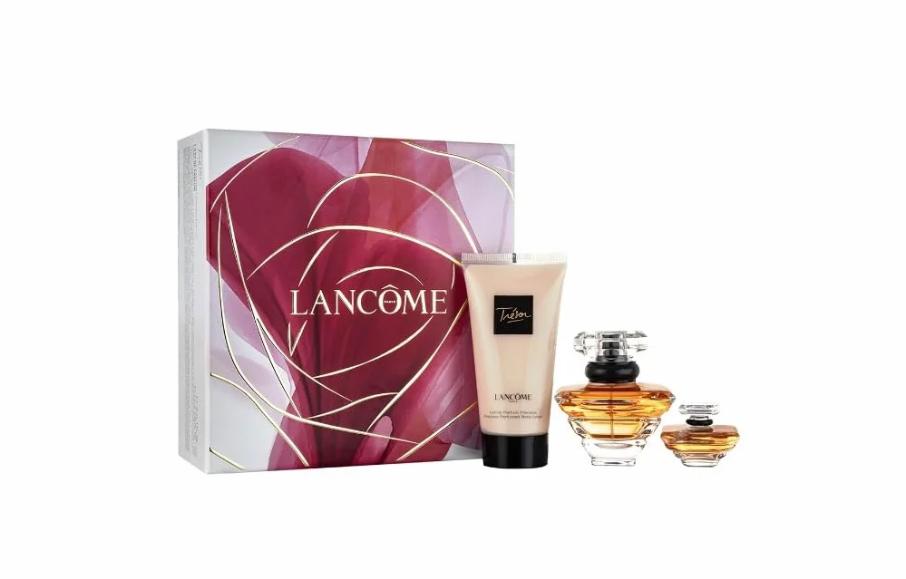 Lancome Tresor Eau de Parfum Gift Set 30ml EDP + 50ml Body Lotion + 7.5ml EDP