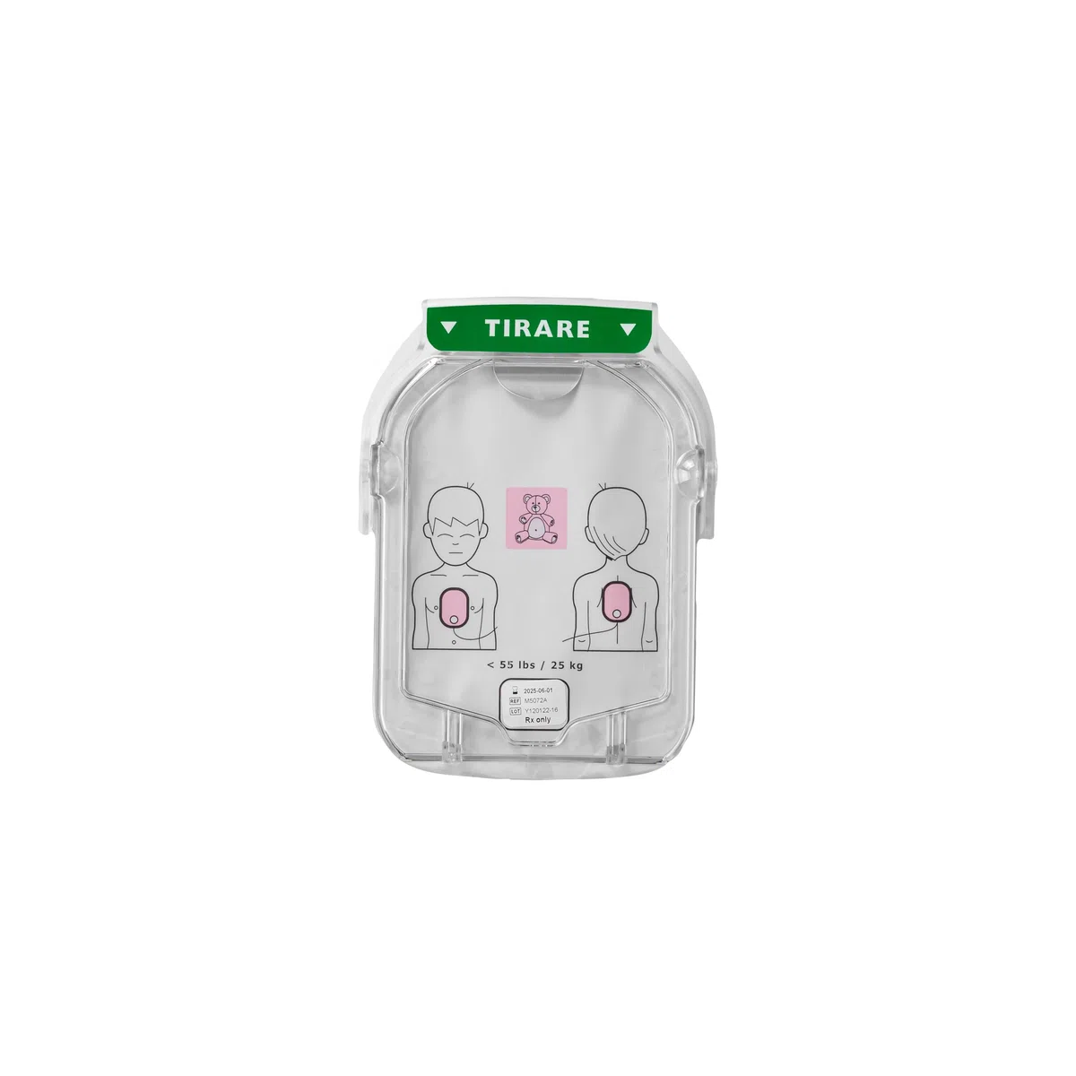 Philips HeartStart Cartuccia per elettrodi SMART per neonati/bambini del defibrillatore HS1, M5072A