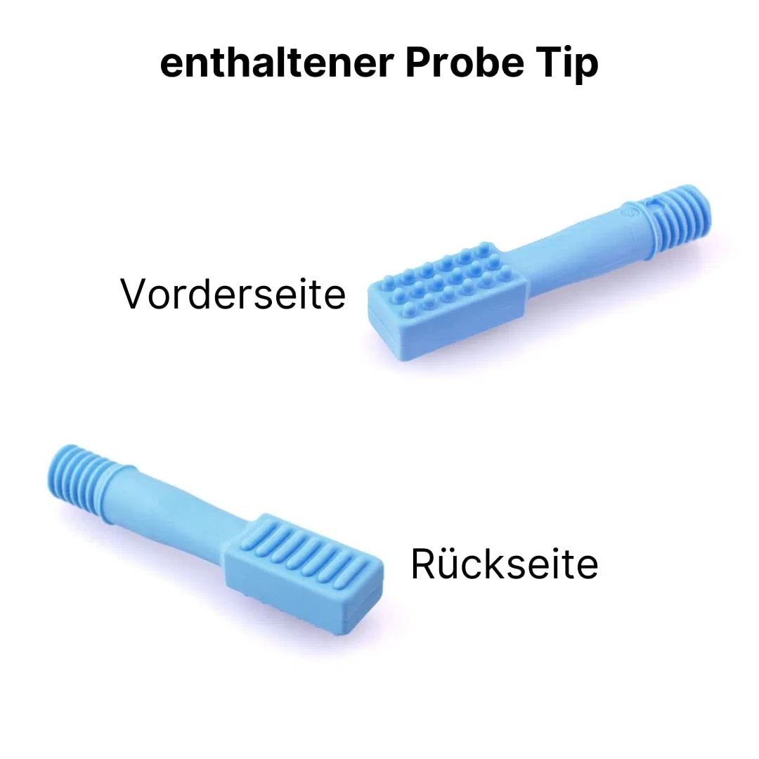 Z VIBE vibratore in plastica + 1 Probe Tip Aufsatz