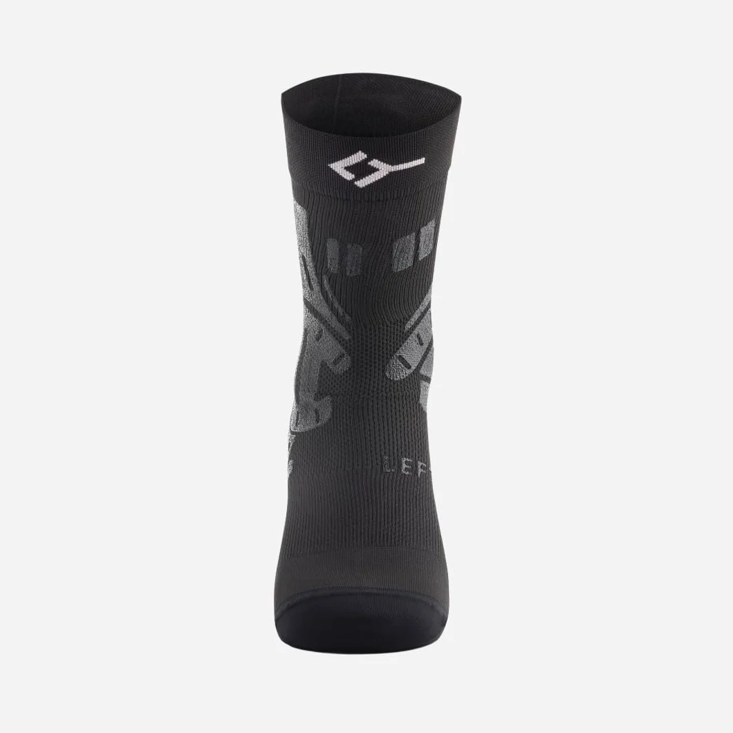 FLOKY Cavigliera Biomeccanica a Compressione Multisport con Bande Siliconiche