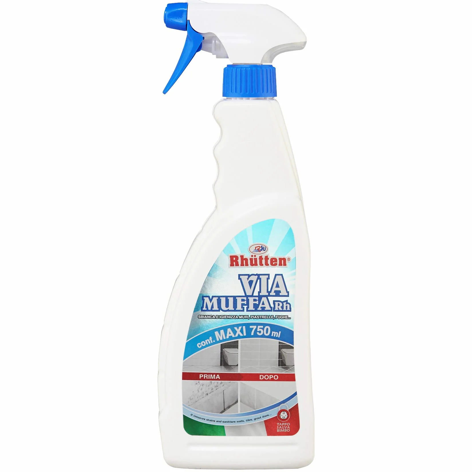 Antimuffa Rhutten Via Muffa ML 750 12 PZ
