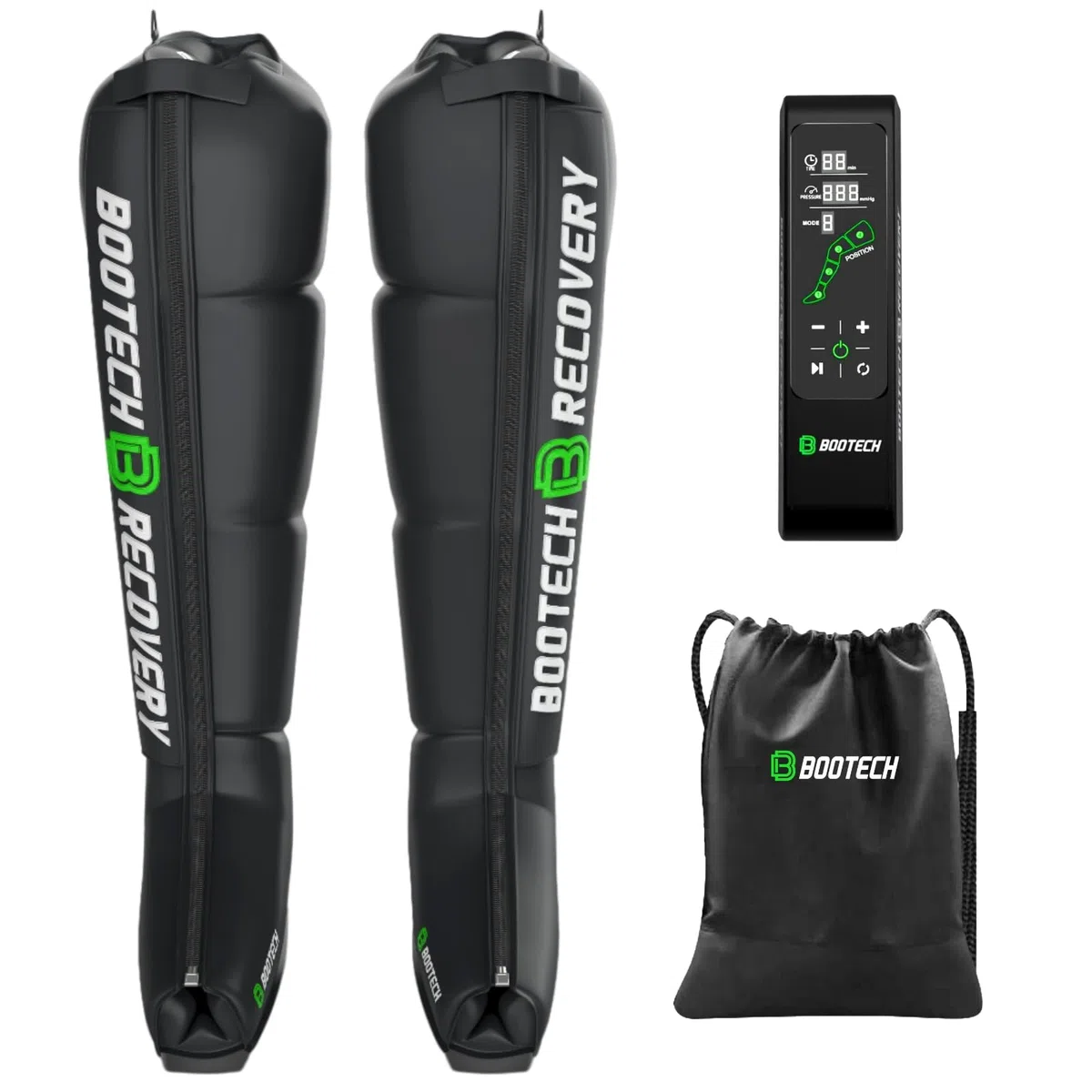 BOOTECH Pressoterapia professionale per casa,massaggiatore per gambe e piedi stanchi,migliora la circolazione del recupero muscolare drenaggio linfatico ritenzione idrica cellulite qualità prezzo (L)