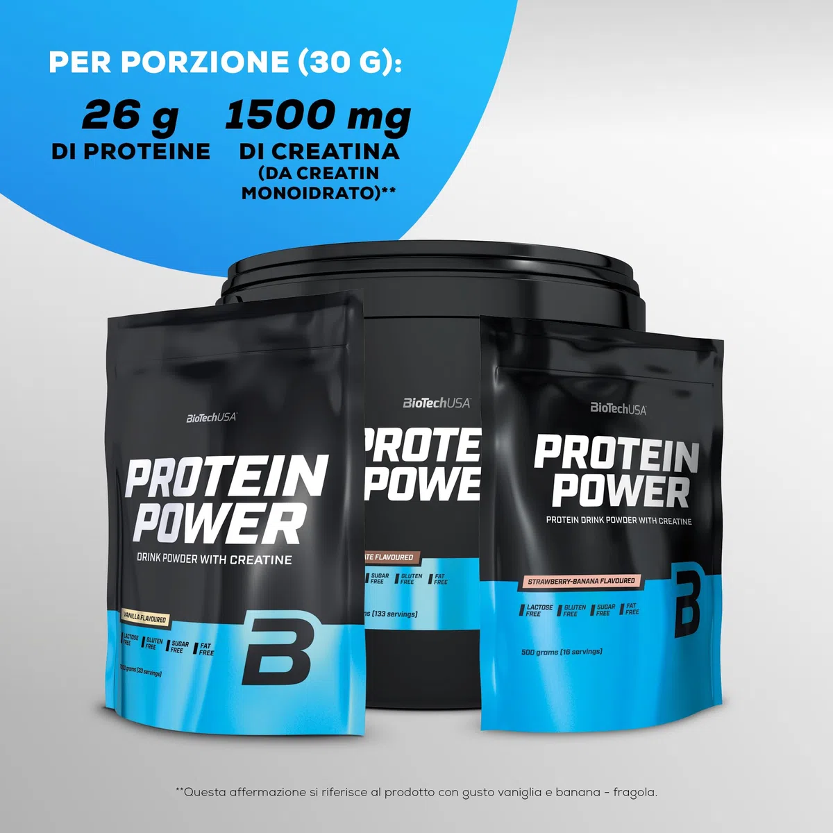 BioTech USA IAF00070565 Protein Power, Cioccolato - 4000 g
