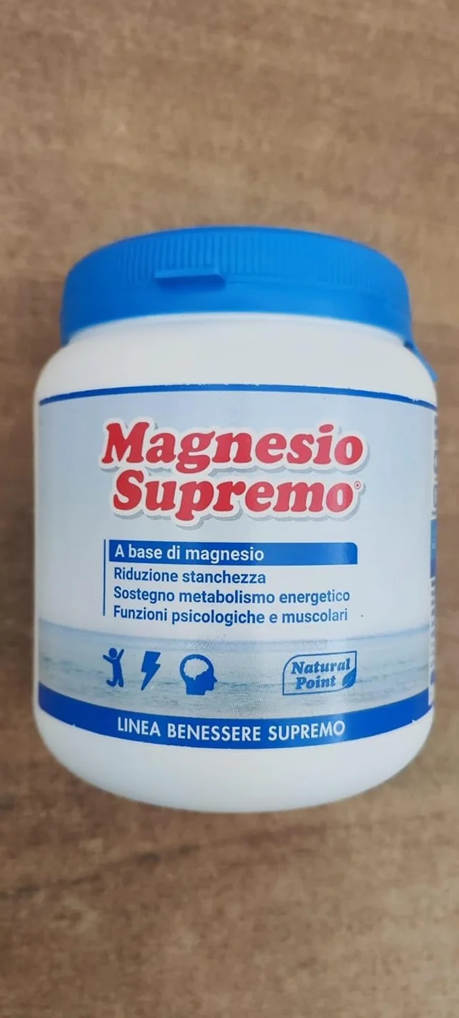 Magnesio Supremo 300 g Integratore per Stanchezza e Energia