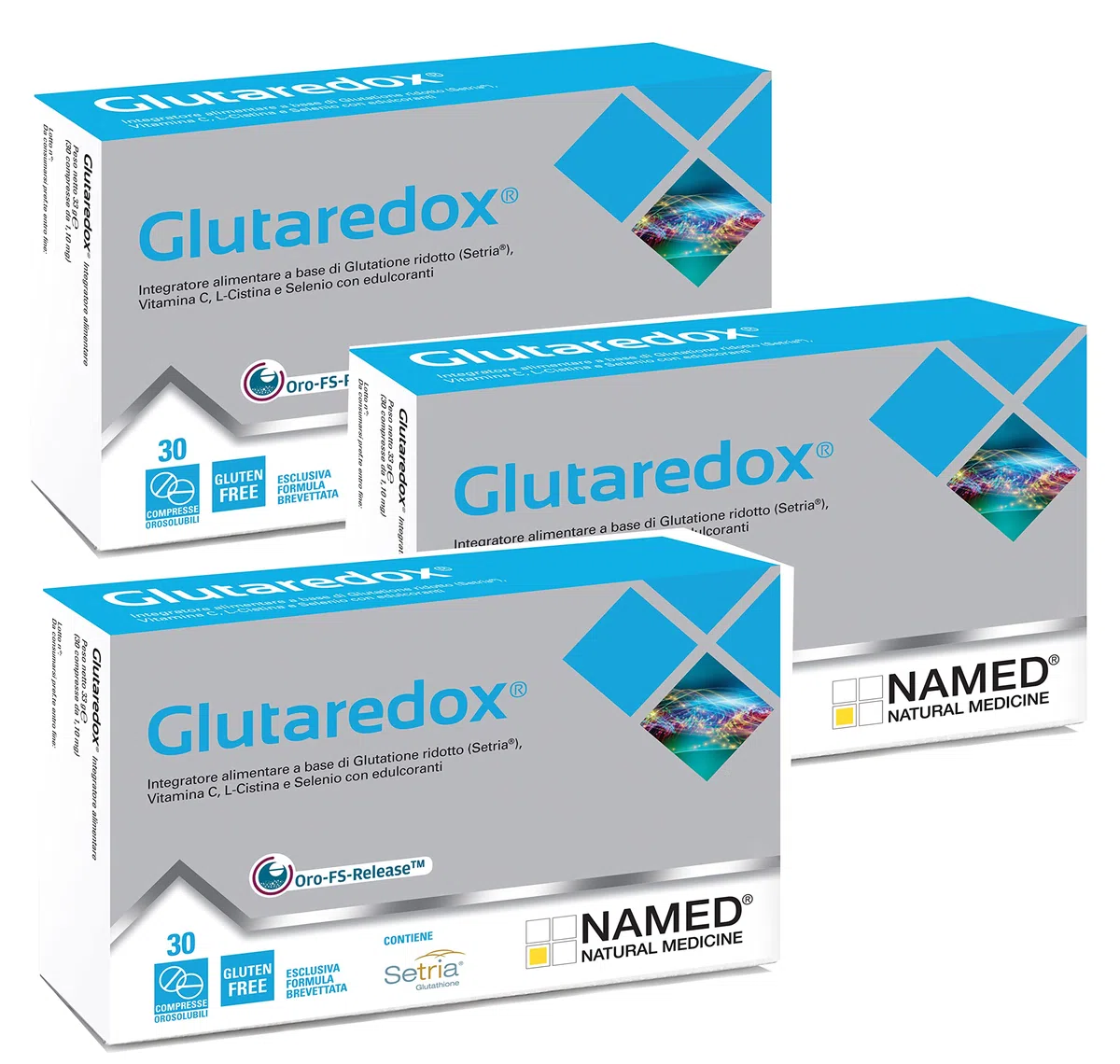 Named GLUTAREDOX 30 Compresse (3)
