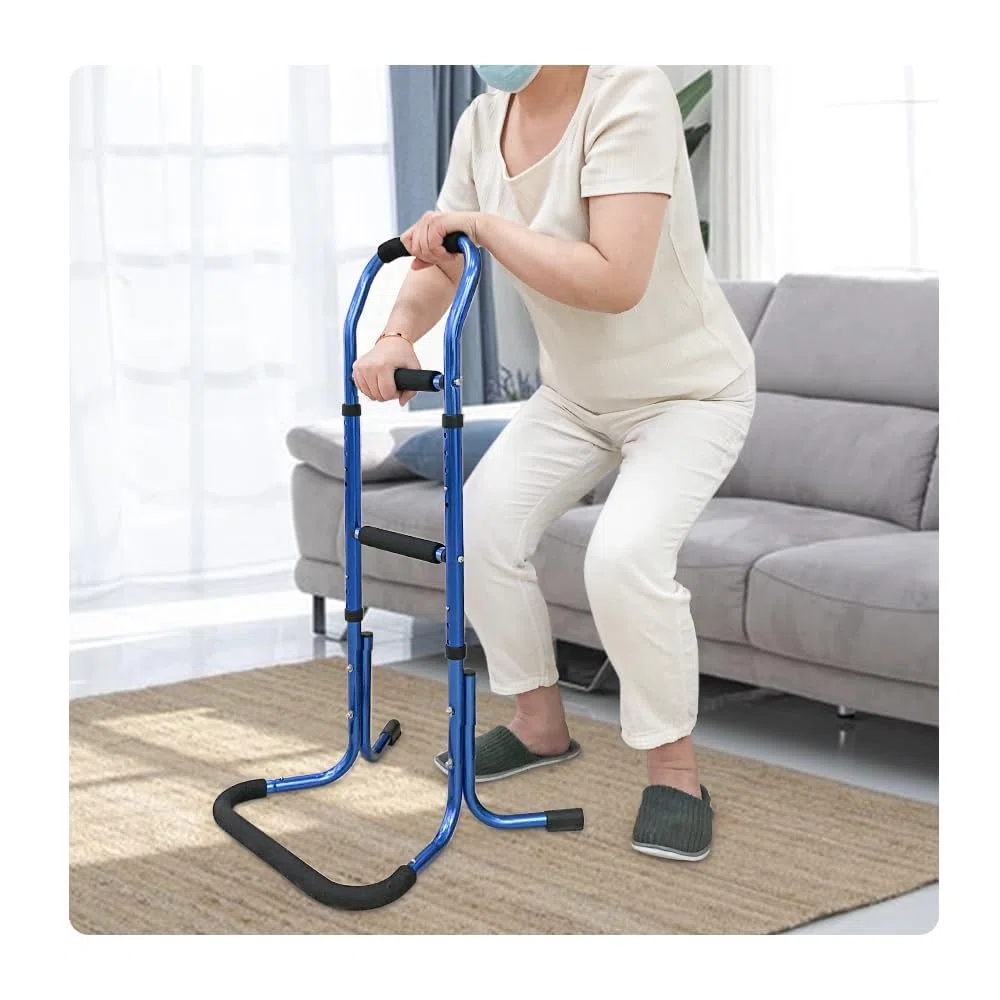 Sedia Assist per anziani supporto per alzarsi dal letto Sit To Stand Prodotti di assistenza per l'ascensore Rails per adulti Sicurezza Caduta fuori dal letto cane per anziani Supporti in piedi