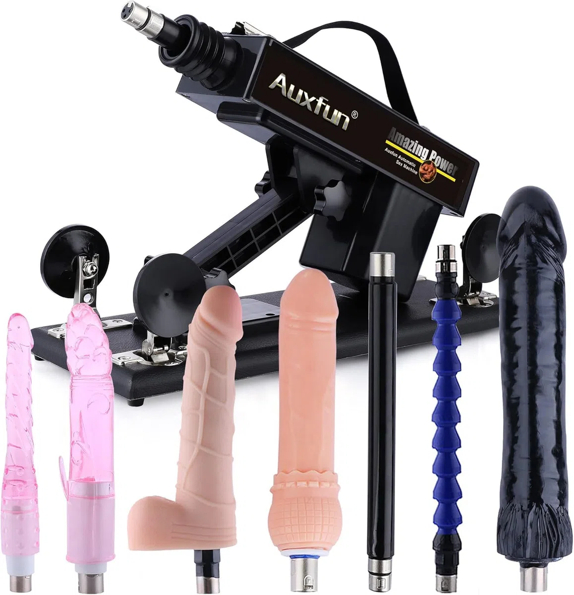 Macchina del sesso con dildo, macchina per sesso per donne e uomini, macchina per dildo con accessori per macchine del sesso 3XLR, macchina sesso dell'amore con velocità regolabile, giocattolo del ses