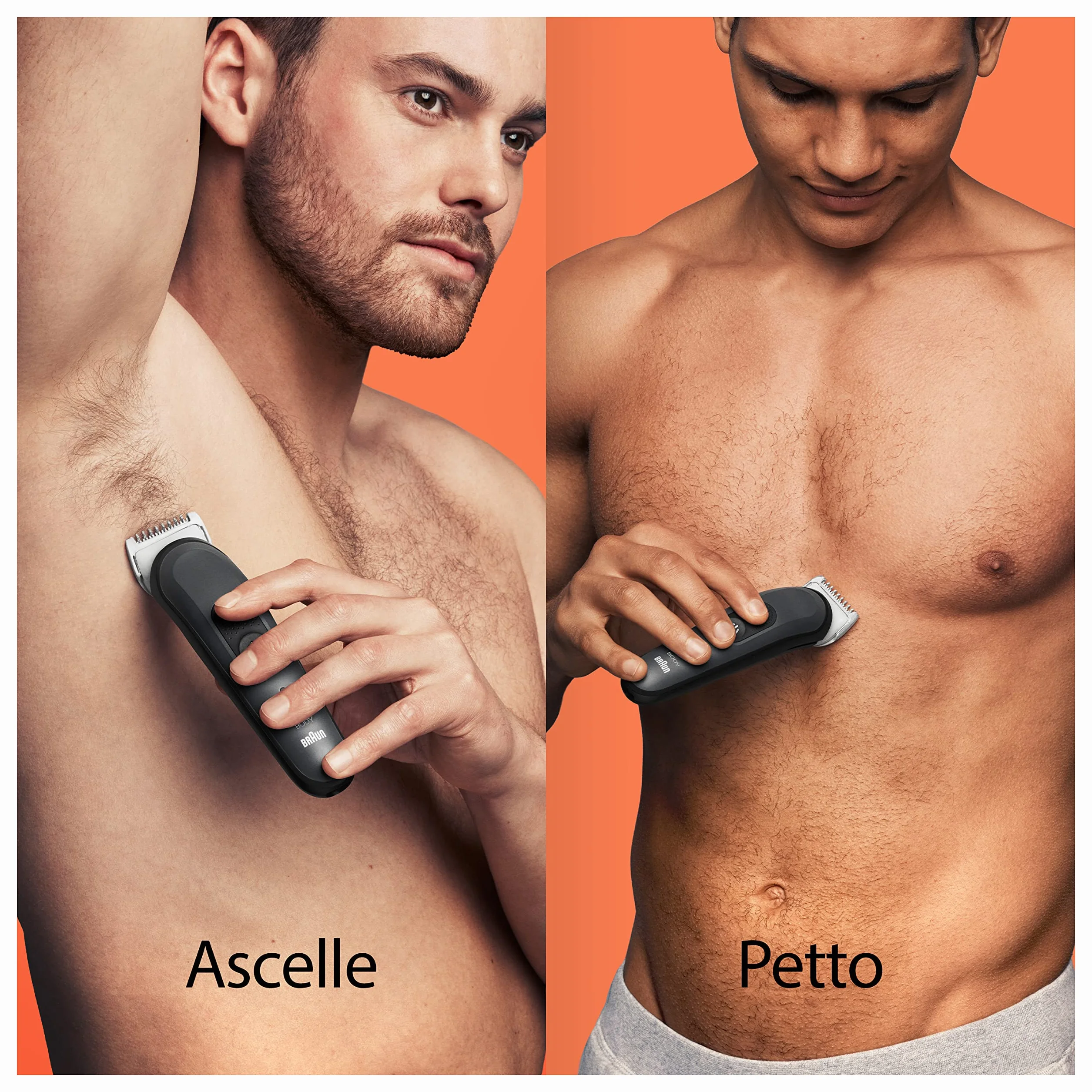 Braun Series 3 3350 Depilatore Corpo Uomo Rasatura Delicata