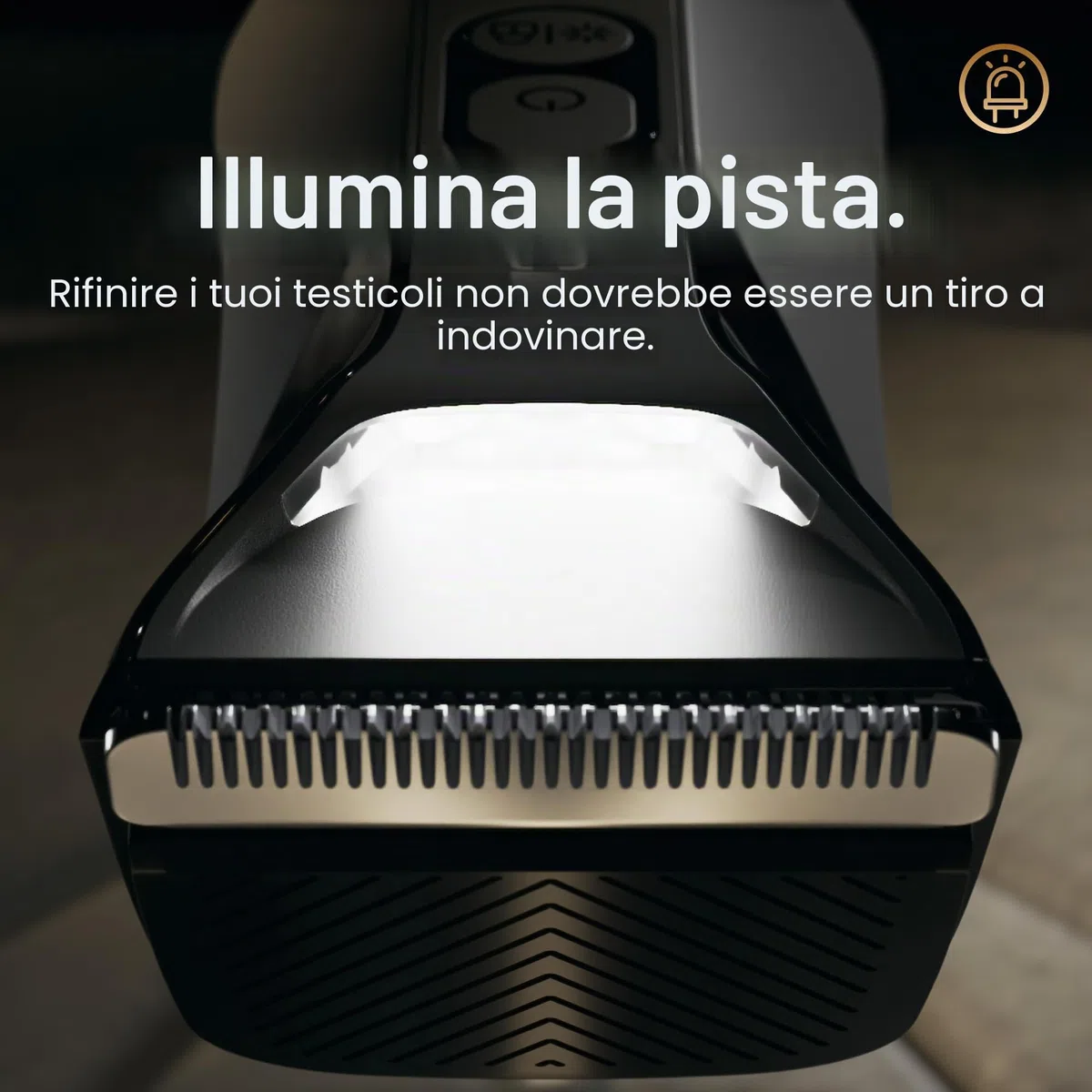 MANSCAPED® The Lawn Mower® 4.0 PRO - Rifinitore per peli del corpo e dell'inguine, lama per rifinitore SkinSafe® aggiornata, impermeabile, USB-C, ricarica wireless, rasoio da uomo, blocco da viaggio