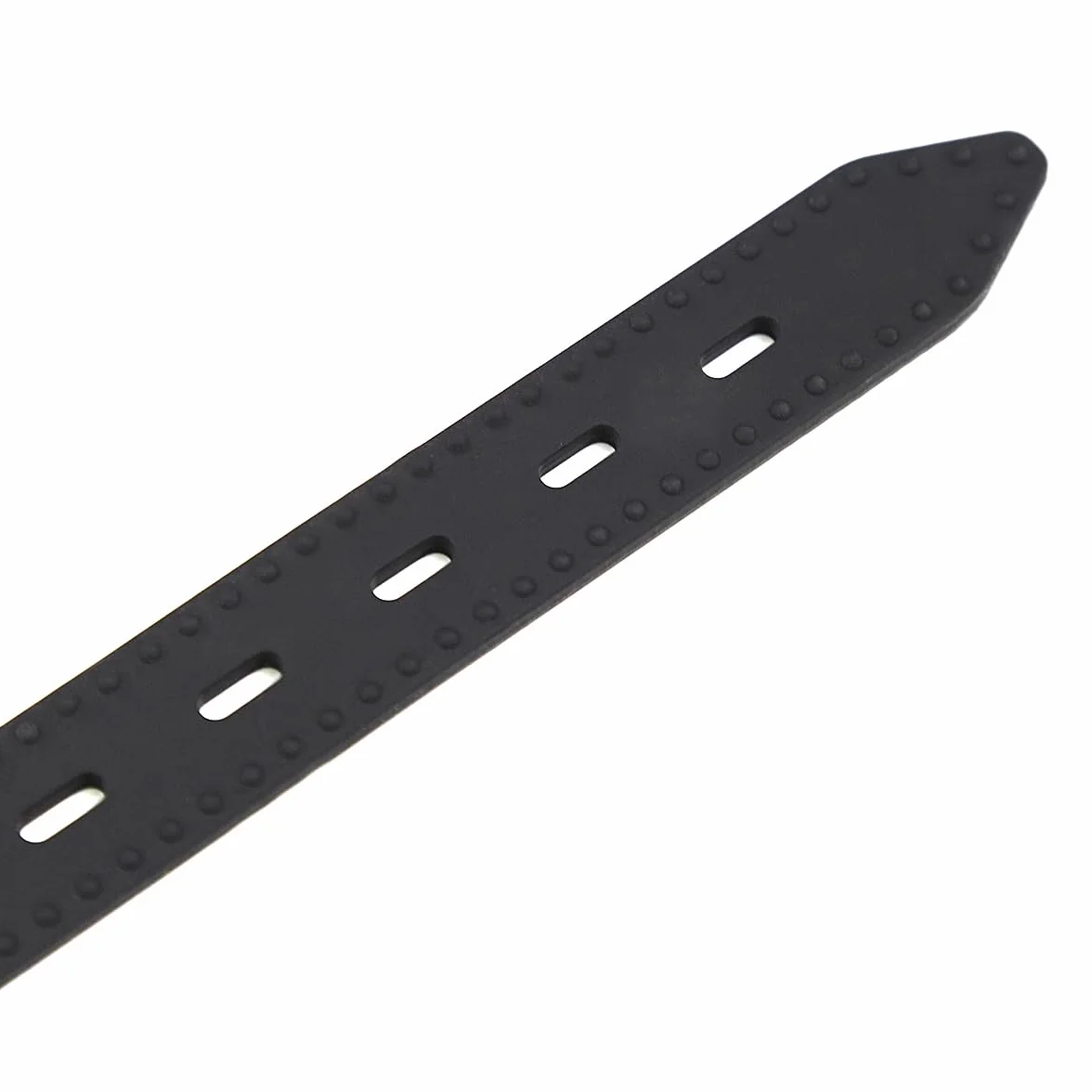 Bocca Aperta Museruola del Sesso in Silicone con Anelli, Bavaglio Bondage per Giochi SM (Nero)