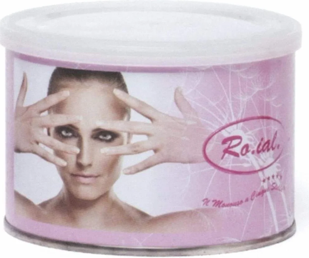 Ro.Ial Cera Barattolo Titanio Rosa - Pacco da 24 x 1200 gr