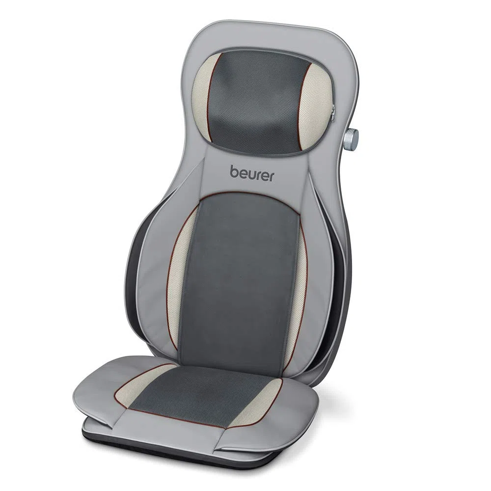 Beurer MG 320 – Coprisedile per Massaggio Shiatsu Benefico ad Aria Compressa e Riscaldamento Attivabile