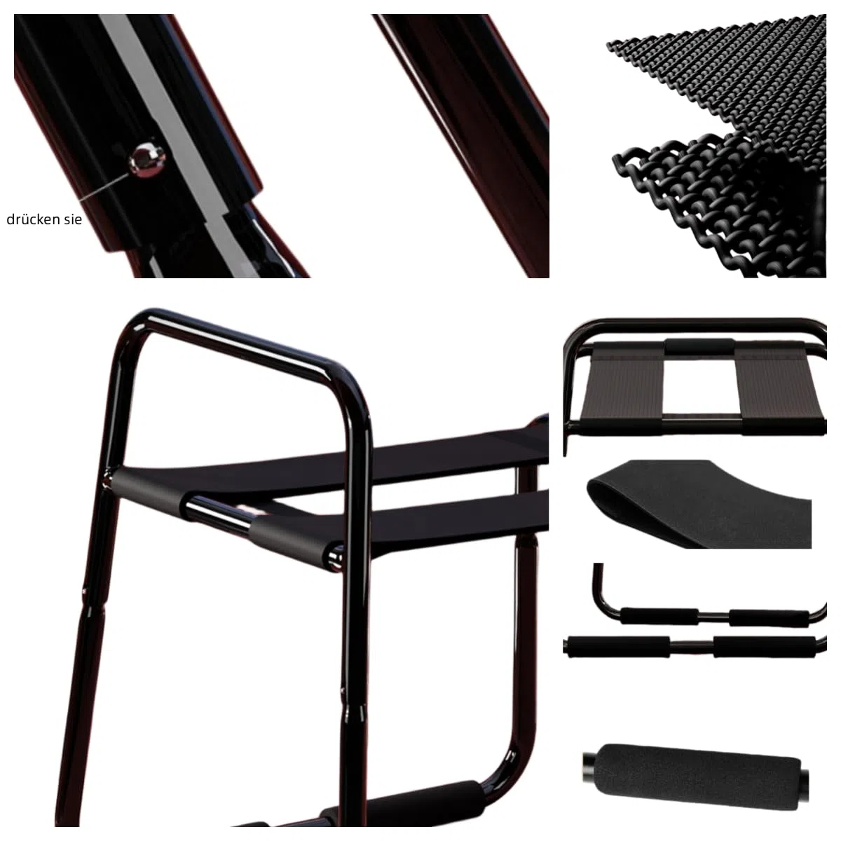 Sexmöbel - Sedia erotica per bondage, giocattolo sessuale, coppia di poltrone sessuali, con cinghia elastica, per alleviare il dolore, multifunzione, fino a 120 kg