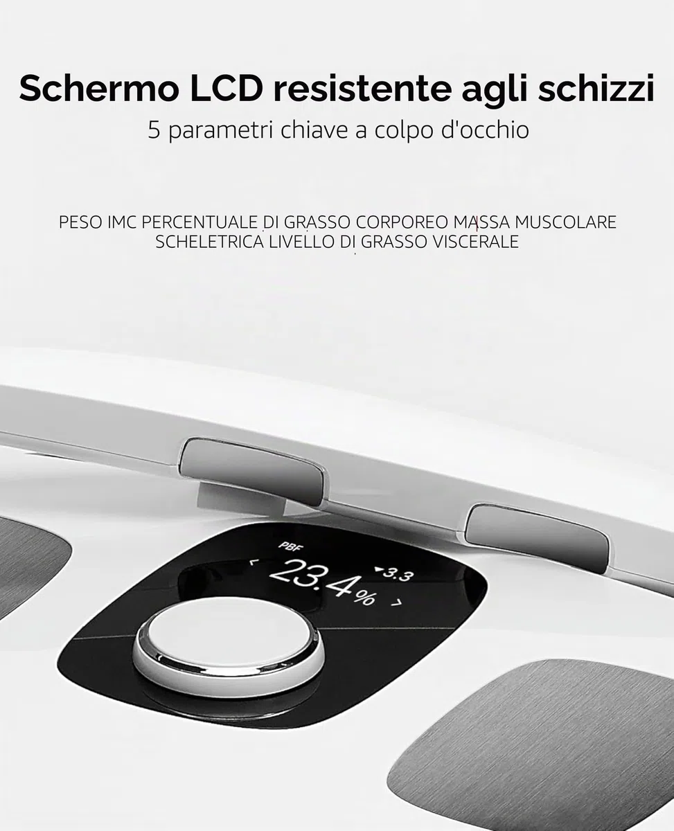 InBody Dial H30 - Bilancia intelligente con BMI, grasso corporeo, massa muscolare, con app, dispositivo di misurazione del grasso corporeo
