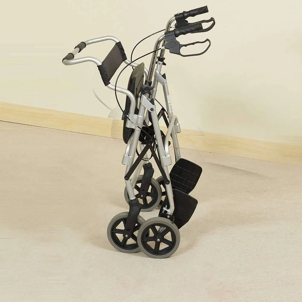 NRS Healthcare M58203 2 in 1 Deambulatore e Sedia a Rotelle