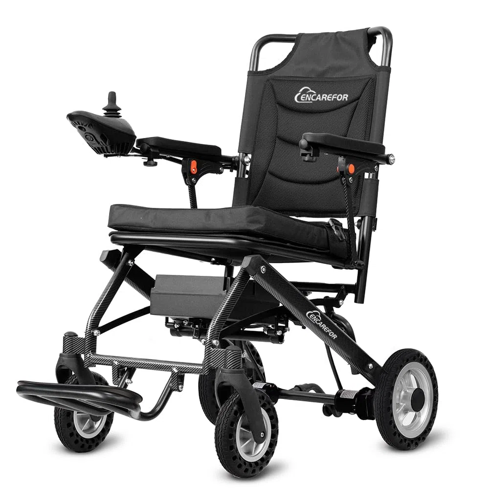 Solo 13 kg : Leggerissimo Sedia a Rotelle Elettrica 2026 per Adulti, Sedia a Rotelle Elettrica Pieghevole e Leggera, Doppio Motore 400 W
