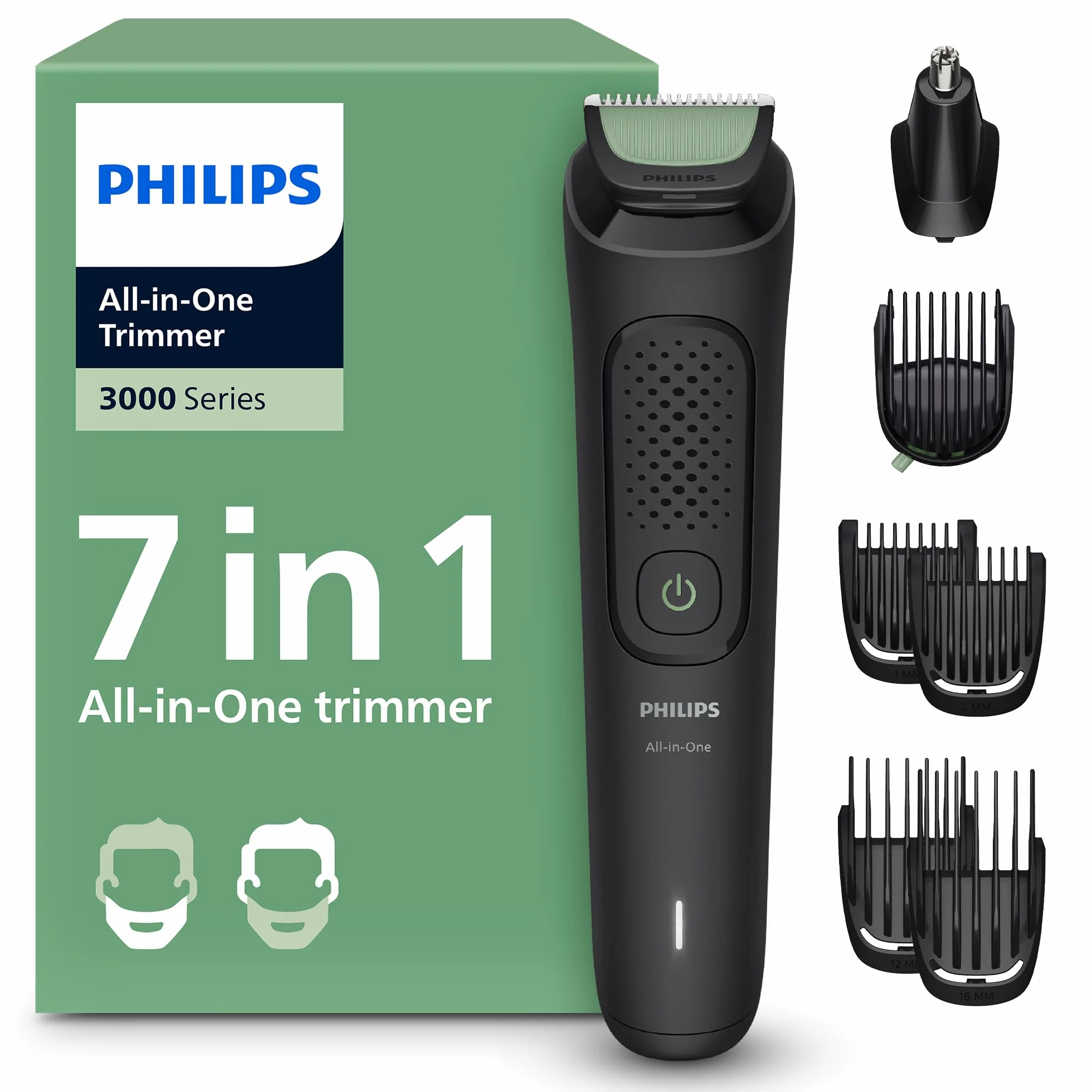 Philips Multigroom Serie 3000 7 in 1 Rifinitore Barba Capelli MG3930/15