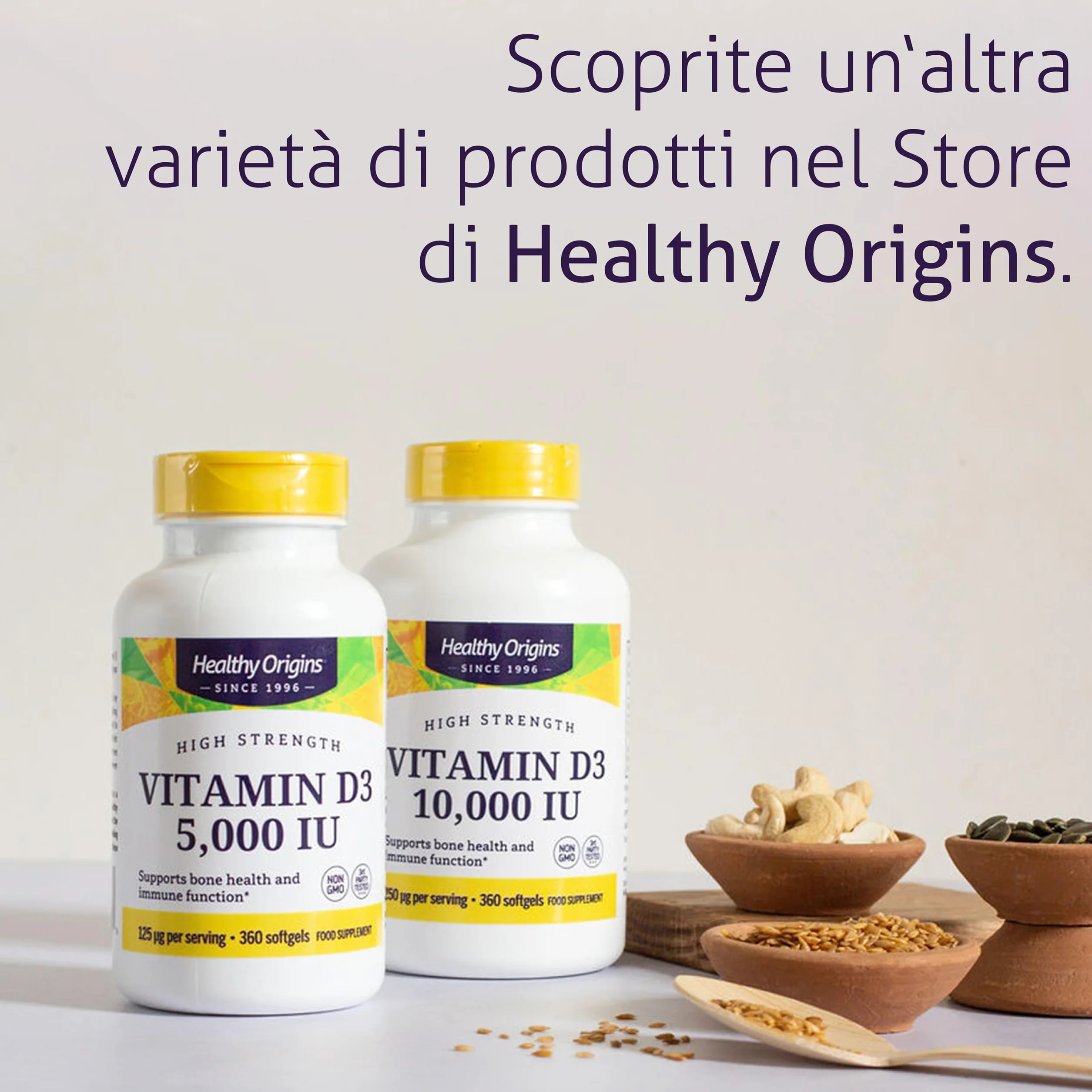 Healthy Origins Pycnogenol 100 mg 60 Capsule Vegane Pino Marino Senza Glutine