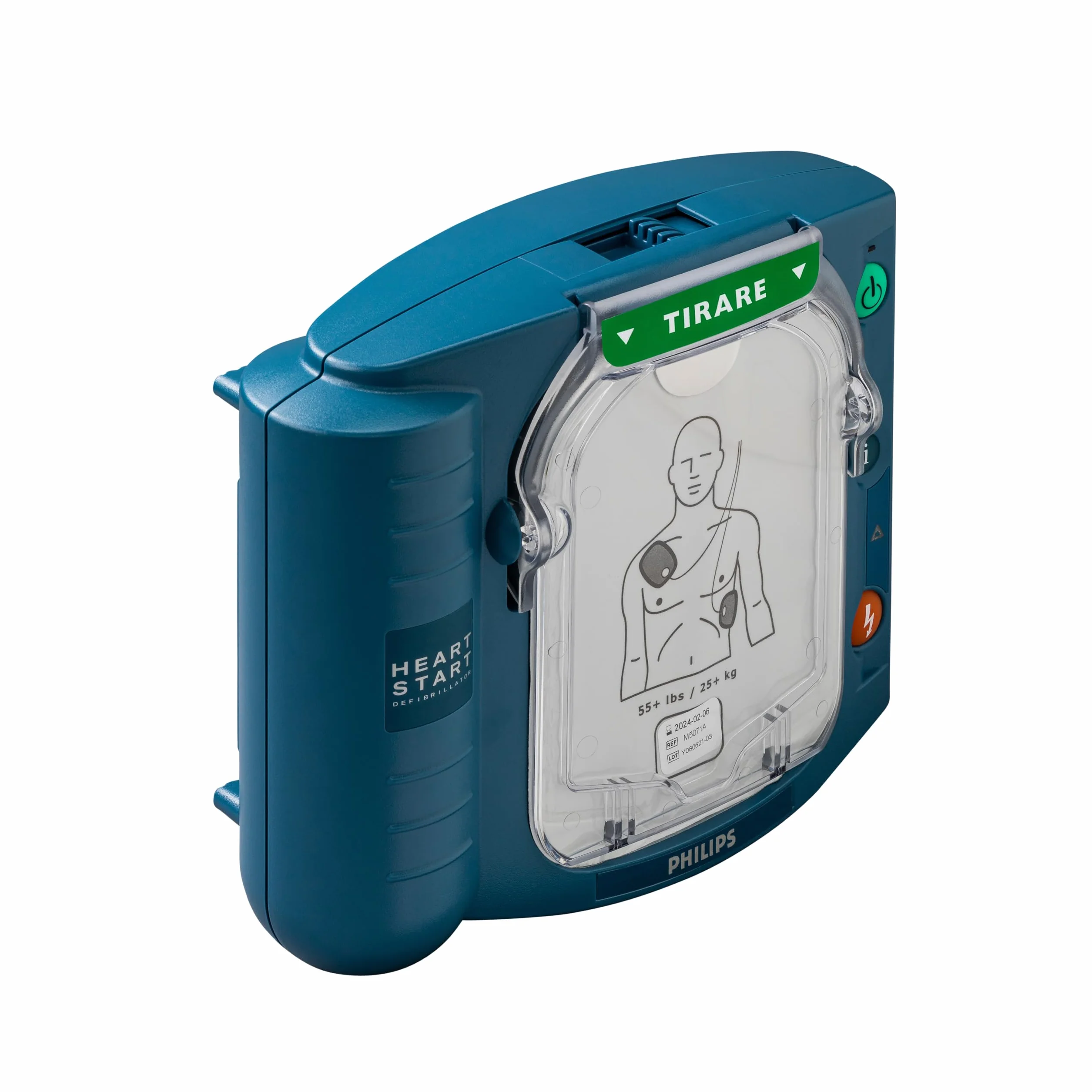 Defibrillatore Philips HeartStart HS1 M5066A-C02 custodia slim