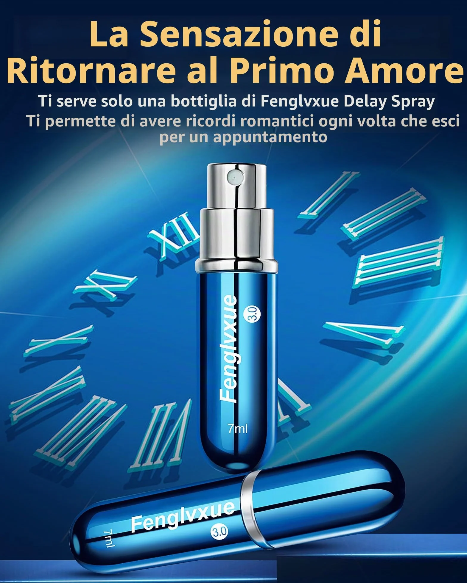 Delay Spray dla mężczyzn 0.24 Fl Oz 7 ml