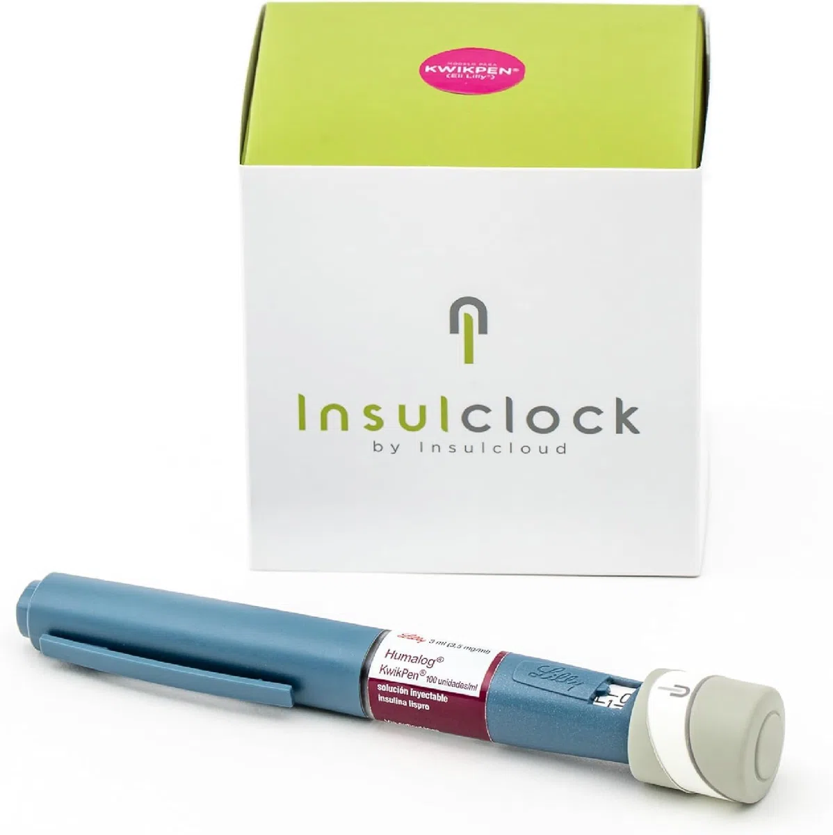 Cap – Tappo Intelligente per Penna Insulina con Bluetooth e Registrazione Automatica – Supporto per la tua Routine Quotidiana – Compatibile con FlexTouch e KwikPen. (KiwikPen)