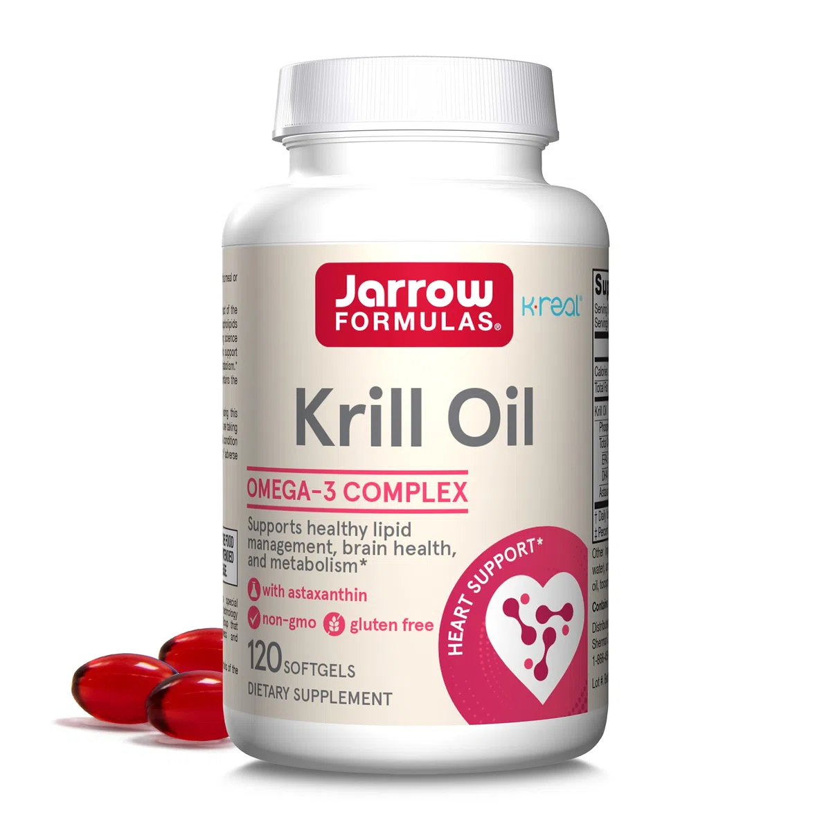 Jarrow Formulas Krill Oil - 120 softgels