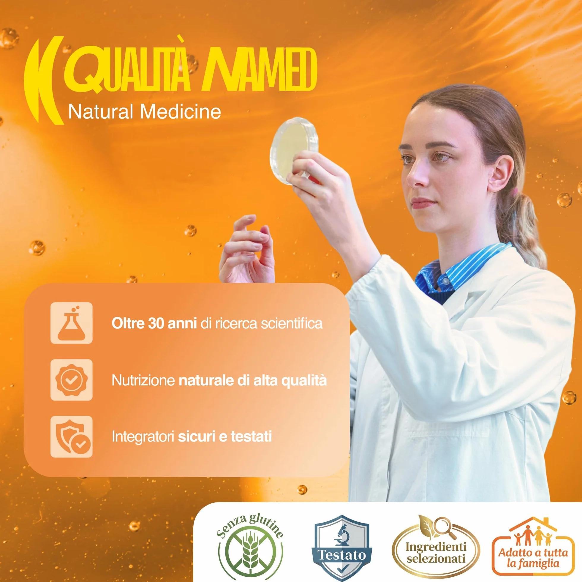NAMED Vibracell Integratore Alimentare Concentrato Liquido Succhi Frutta Verdura Estratti Botanici Vitamine L-Carnitina Pappa Reale 300 ml